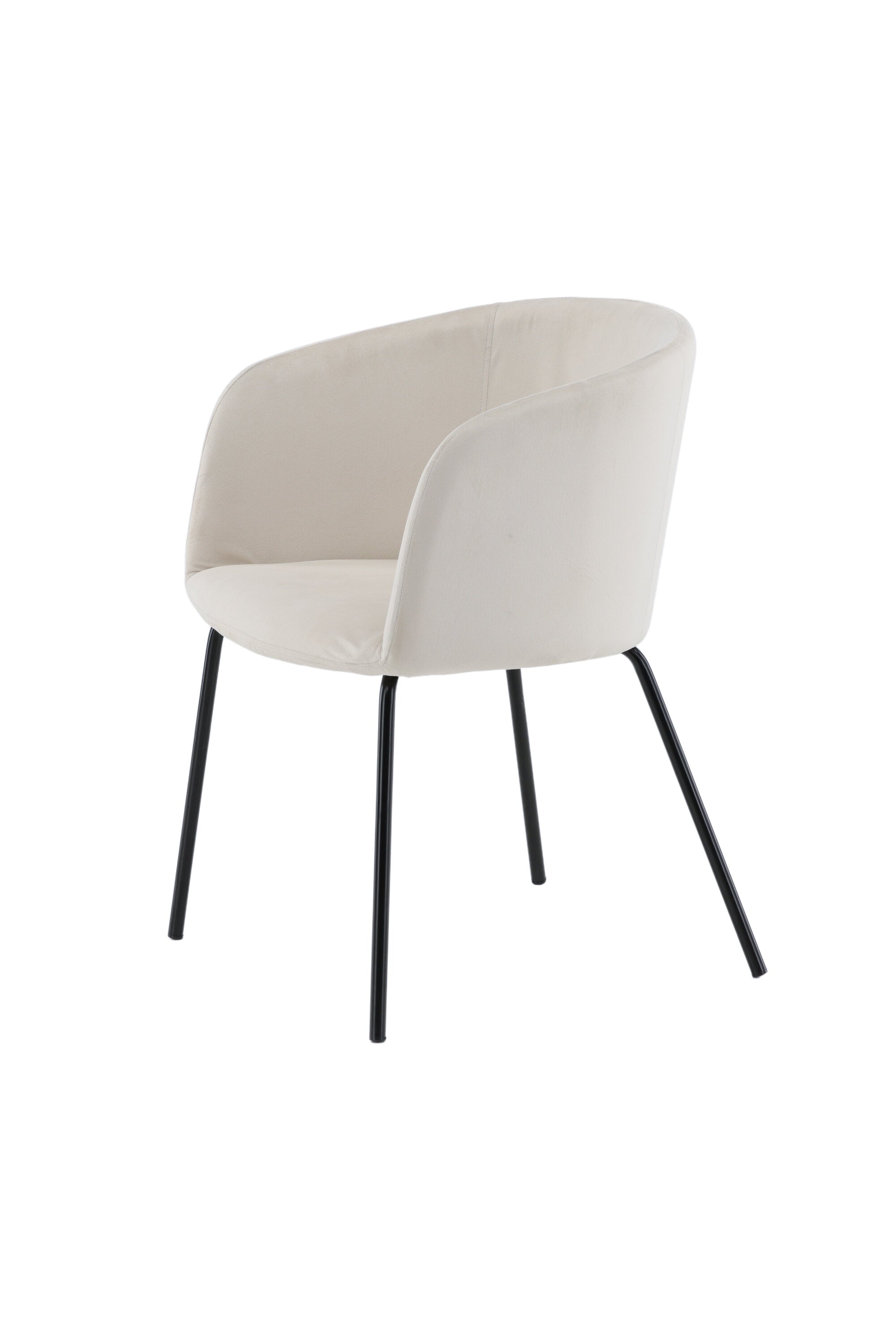 Berit Stuhl in Beige präsentiert im Onlineshop von KAQTU Design AG. Schalenstuhl mit Armlehne ist von Venture Home