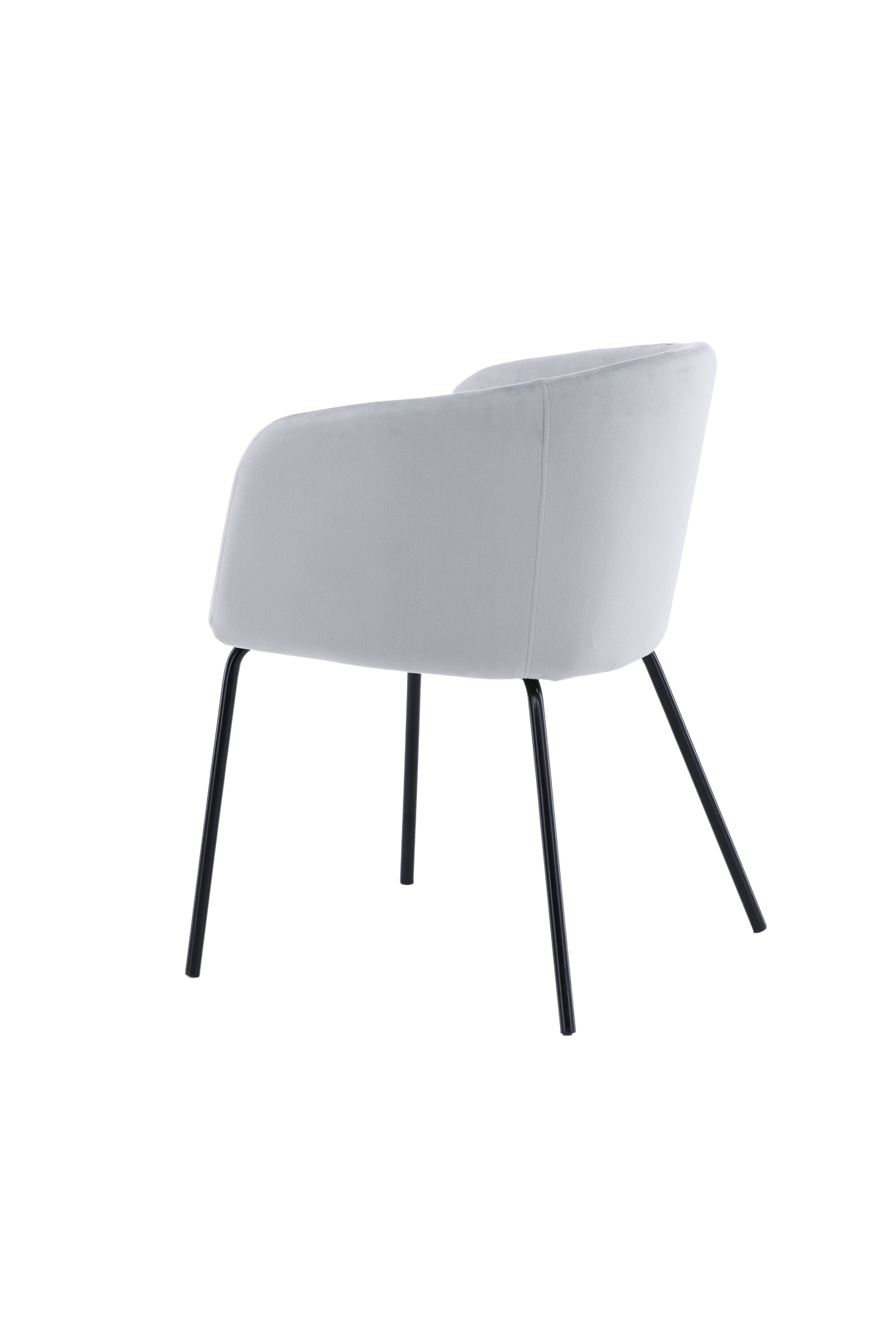 Berit Stuhl in Grau präsentiert im Onlineshop von KAQTU Design AG. Schalenstuhl mit Armlehne ist von Venture Home