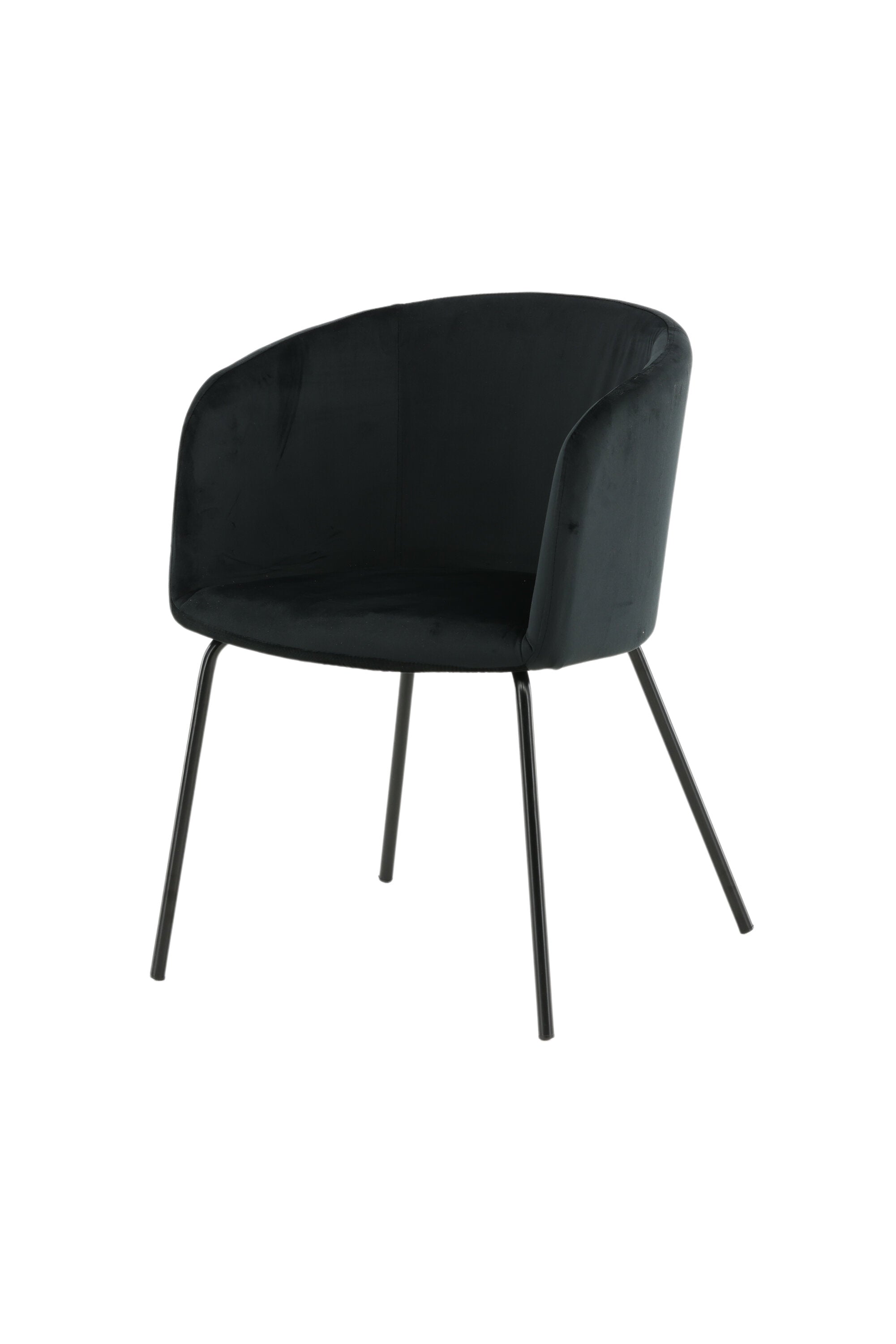 Berit Stuhl in Schwarz präsentiert im Onlineshop von KAQTU Design AG. Schalenstuhl mit Armlehne ist von Venture Home