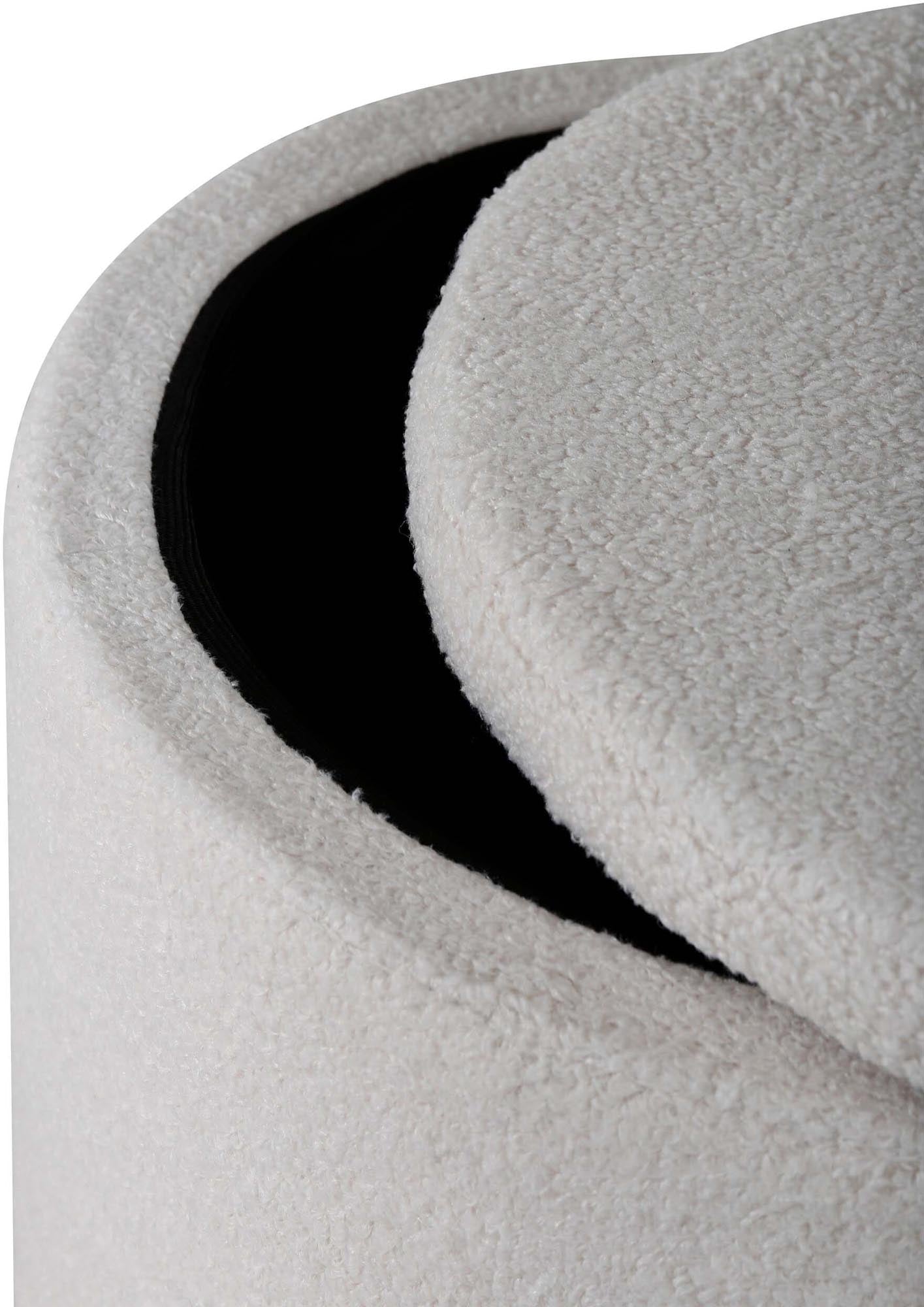 Moderner Dunken Ottoman von Venture Home für zeitlose Eleganz.