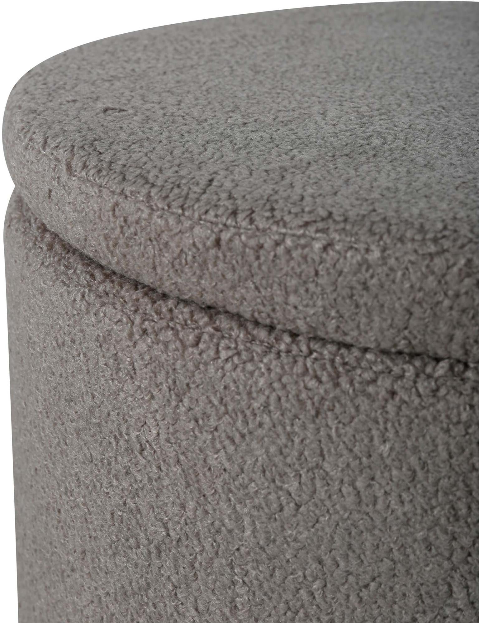 Eleganter Dunken Pouf von Venture Home für stilvolle Akzente.