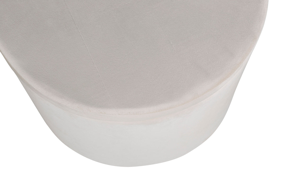 Dunken Ottoman / Pouf in Beige präsentiert im Onlineshop von KAQTU Design AG. Pouf ist von Venture Home
