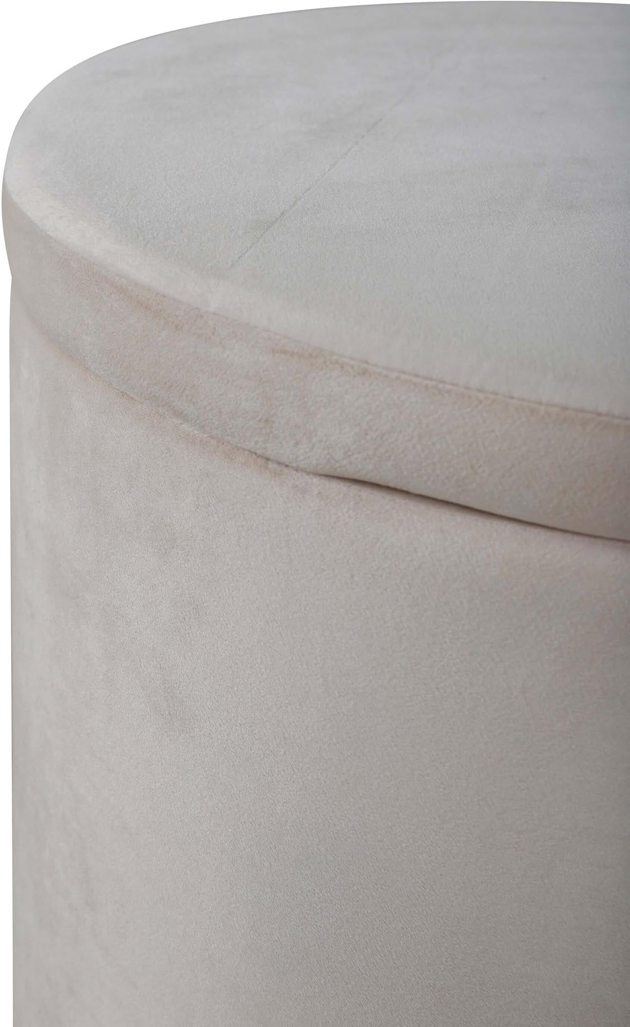 Stilvoller Dunken Pouf von Venture Home für Ihr modernes Zuhause.