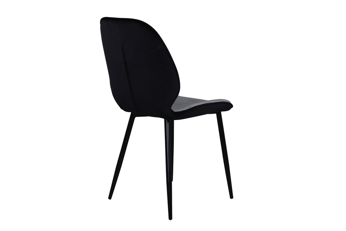 Emma Stuhl in Grau präsentiert im Onlineshop von KAQTU Design AG. Stuhl ist von Venture Home