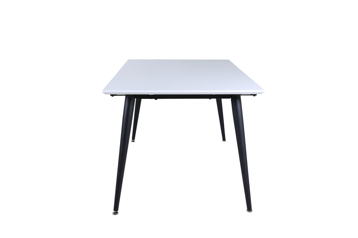 Jimmy Tisch in Weiss präsentiert im Onlineshop von KAQTU Design AG. Esstisch ist von Venture Home