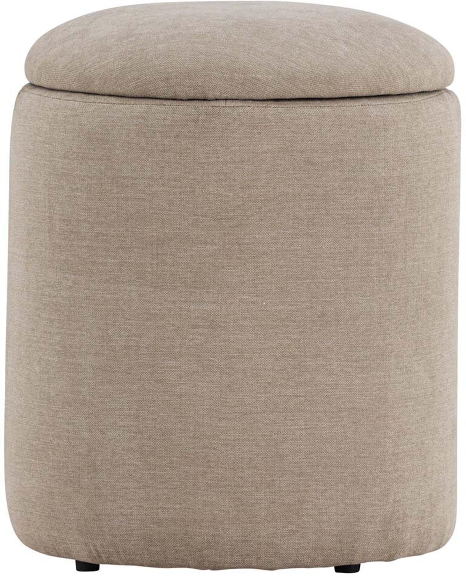Limpen Pouf in Beige präsentiert im Onlineshop von KAQTU Design AG. Pouf ist von Venture Home