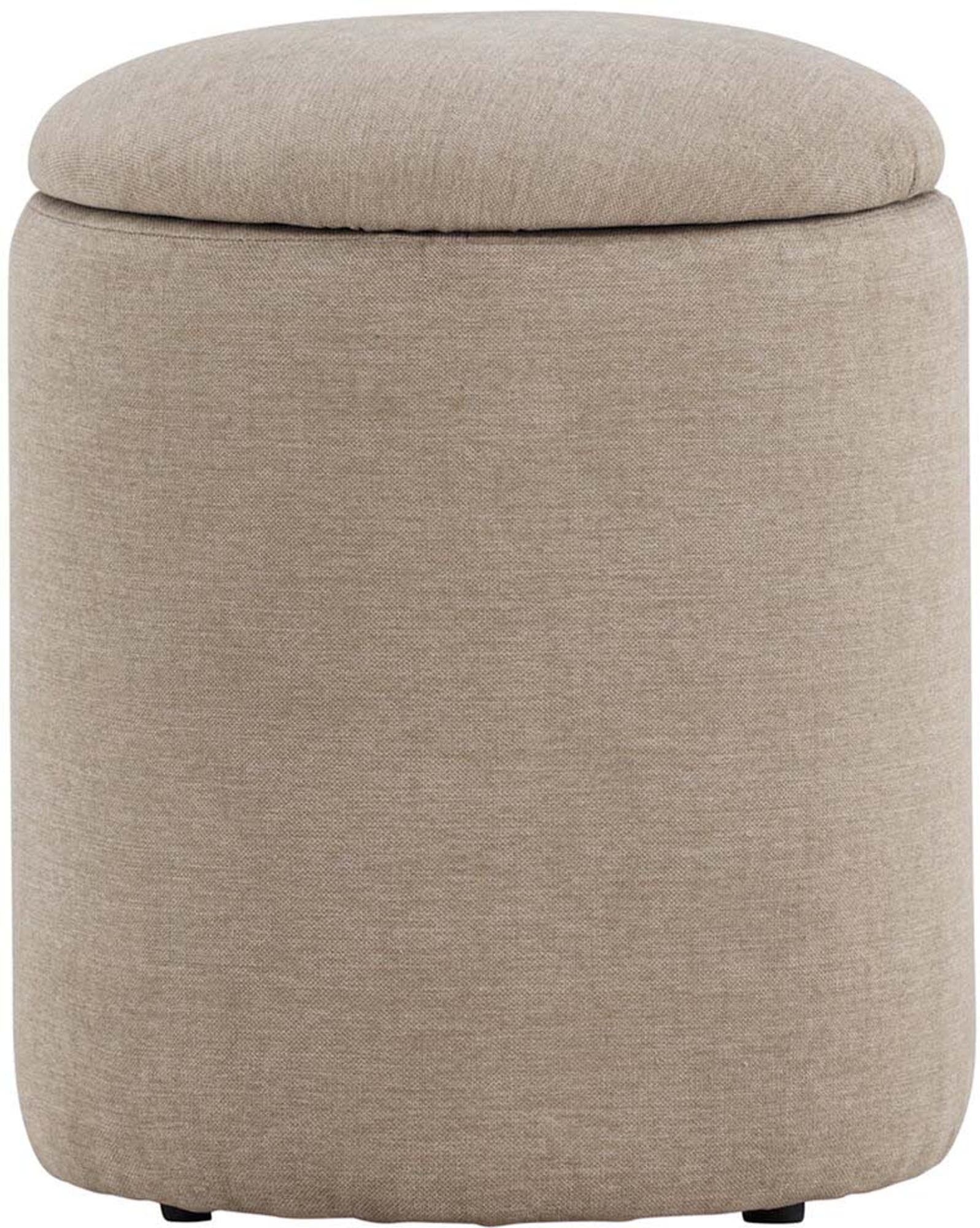 Limpen Pouf in Beige präsentiert im Onlineshop von KAQTU Design AG. Pouf ist von Venture Home