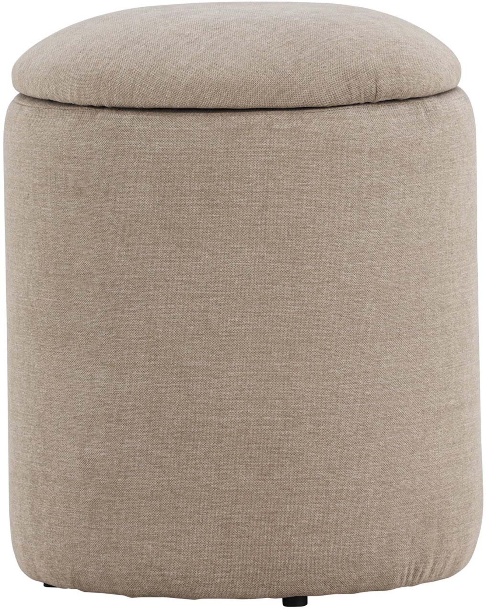 Limpen Pouf in Beige präsentiert im Onlineshop von KAQTU Design AG. Pouf ist von Venture Home
