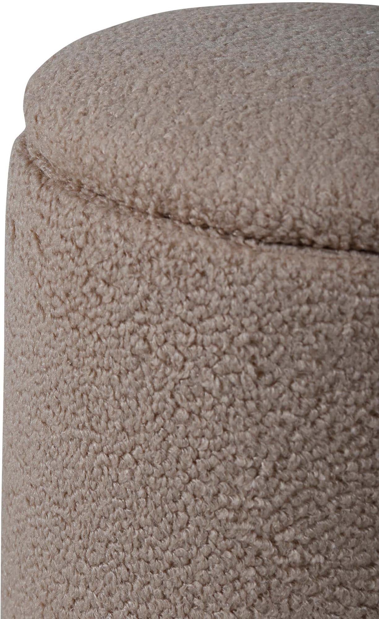 Limpen Ottoman / Pouf in Beige präsentiert im Onlineshop von KAQTU Design AG. Pouf ist von Venture Home