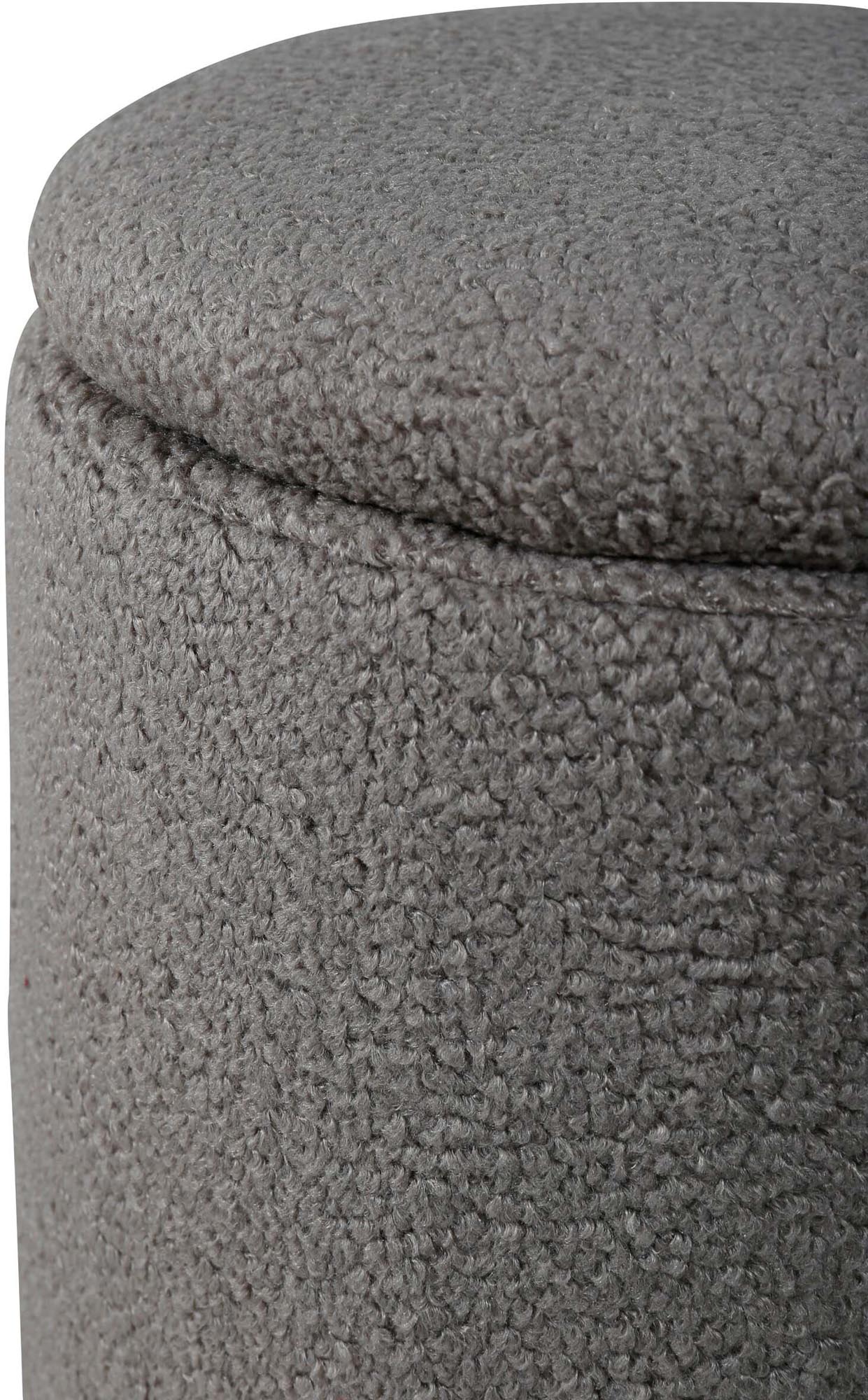 Limpen Ottoman / Pouf in Grau präsentiert im Onlineshop von KAQTU Design AG. Pouf ist von Venture Home
