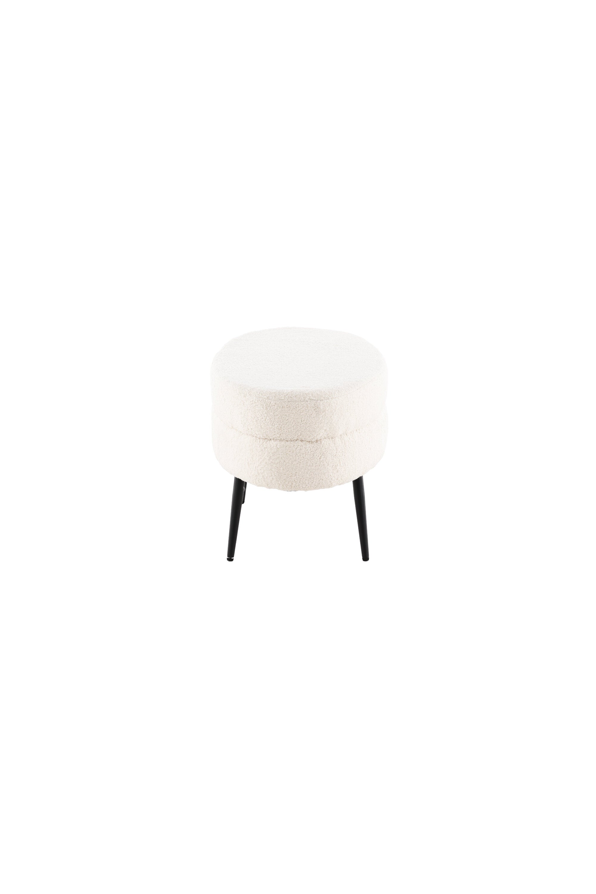 Otto Ottoman / Pouf in Weiss präsentiert im Onlineshop von KAQTU Design AG. Ottoman ist von Venture Home