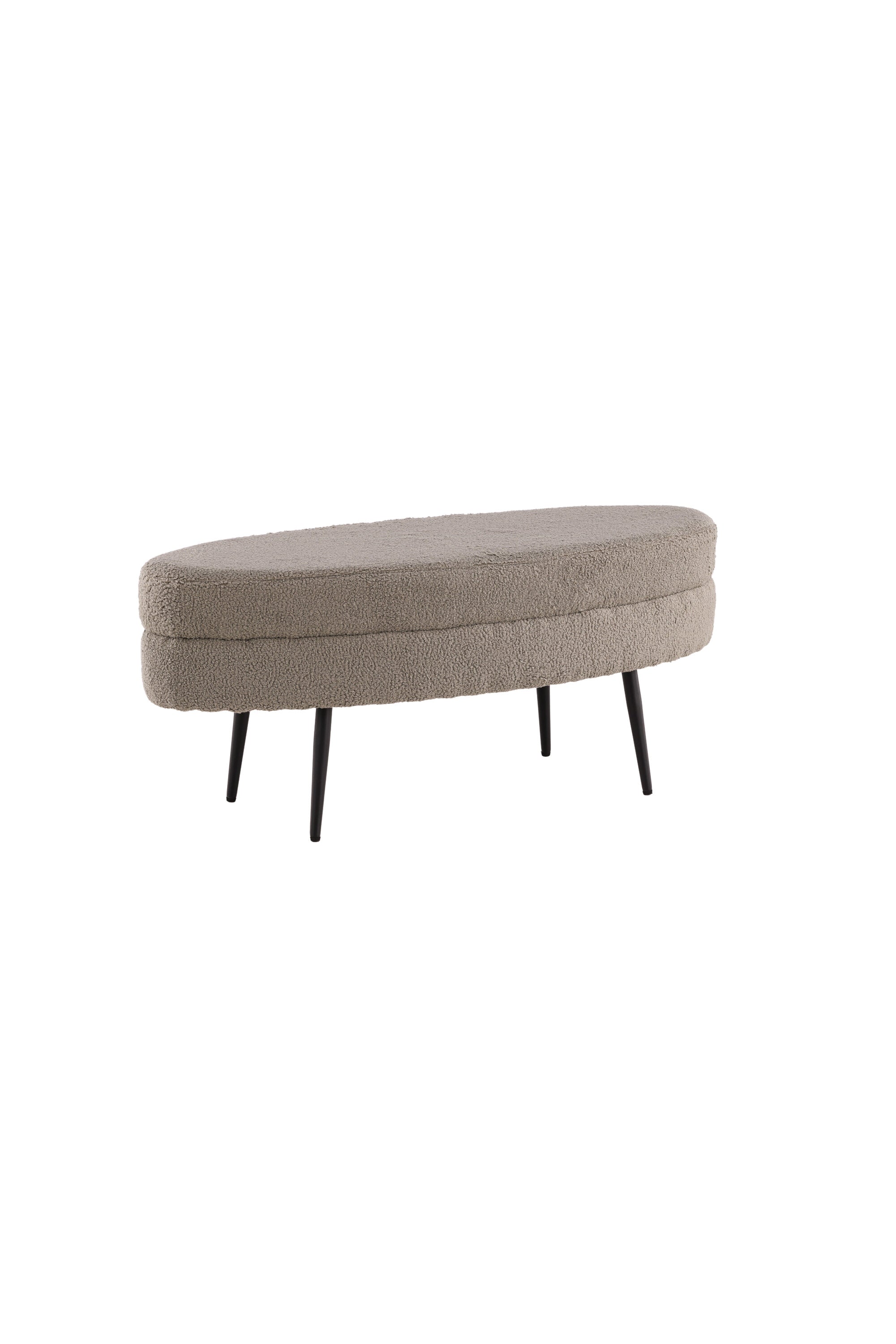 Otto Ottoman / Pouf in Greige präsentiert im Onlineshop von KAQTU Design AG. Ottoman ist von Venture Home