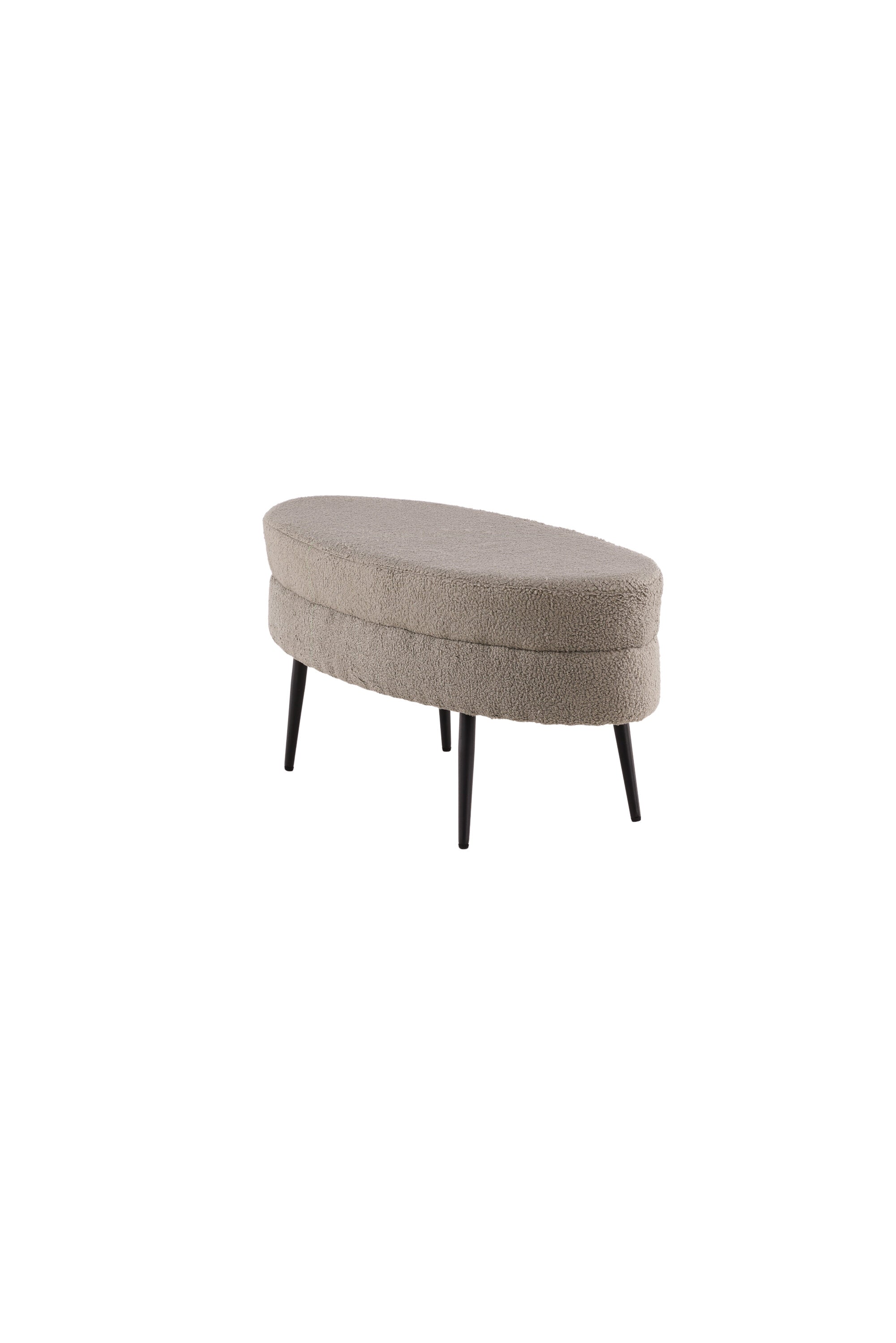 Otto Ottoman / Pouf in Greige präsentiert im Onlineshop von KAQTU Design AG. Ottoman ist von Venture Home