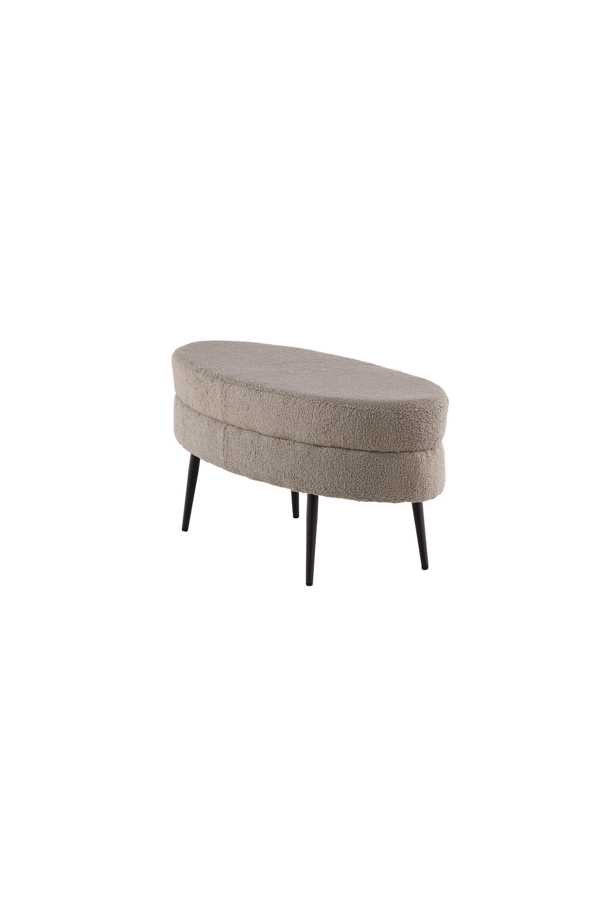 Otto Ottoman / Pouf in Greige präsentiert im Onlineshop von KAQTU Design AG. Ottoman ist von Venture Home