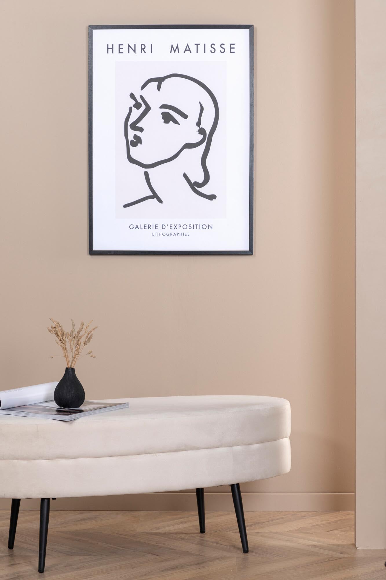 Otto Ottoman / Pouf in Weiss präsentiert im Onlineshop von KAQTU Design AG. Ottoman ist von Venture Home