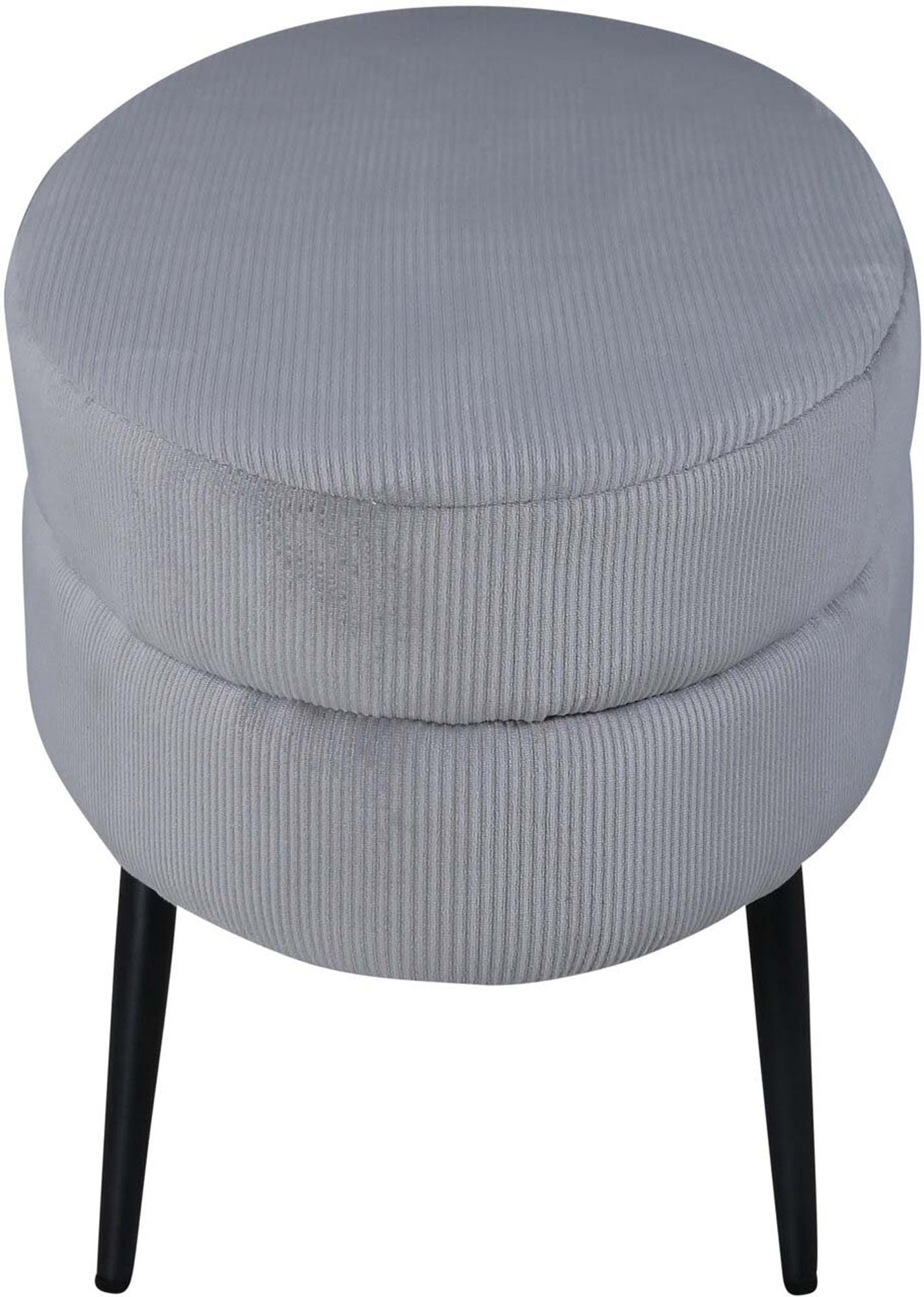 Otto Ottoman / Pouf in Grau präsentiert im Onlineshop von KAQTU Design AG. Ottoman ist von Venture Home