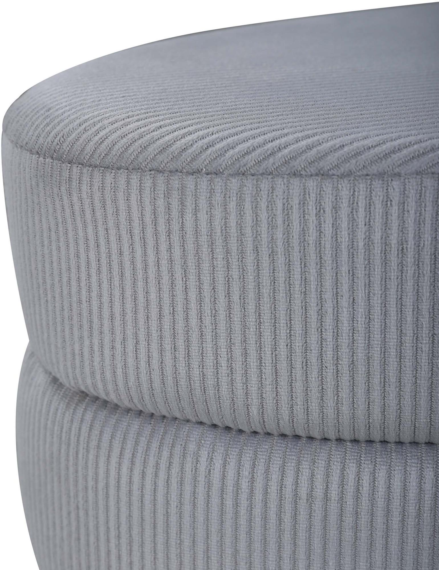 Otto Ottoman / Pouf in Grau präsentiert im Onlineshop von KAQTU Design AG. Ottoman ist von Venture Home