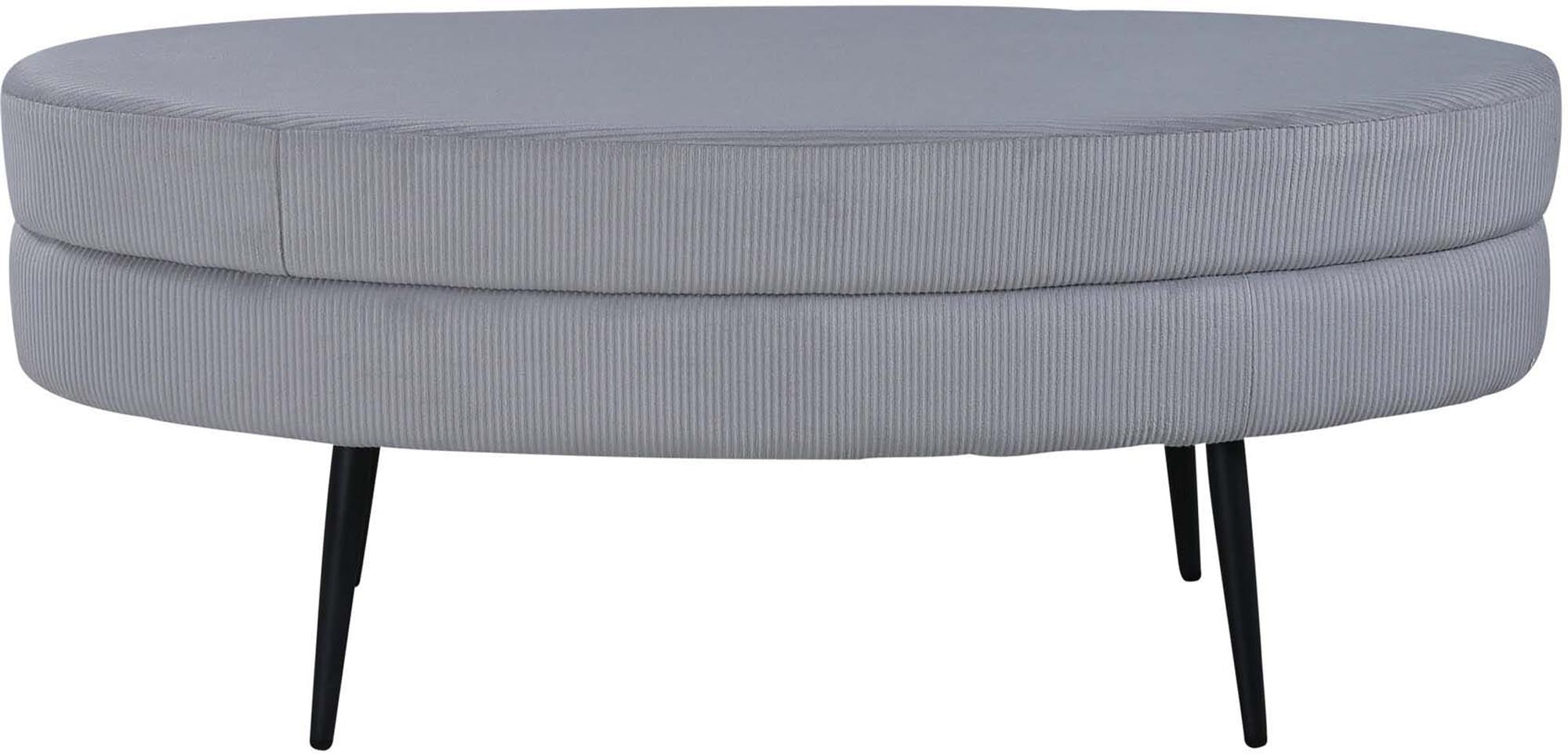 Otto Ottoman / Pouf in Grau präsentiert im Onlineshop von KAQTU Design AG. Ottoman ist von Venture Home