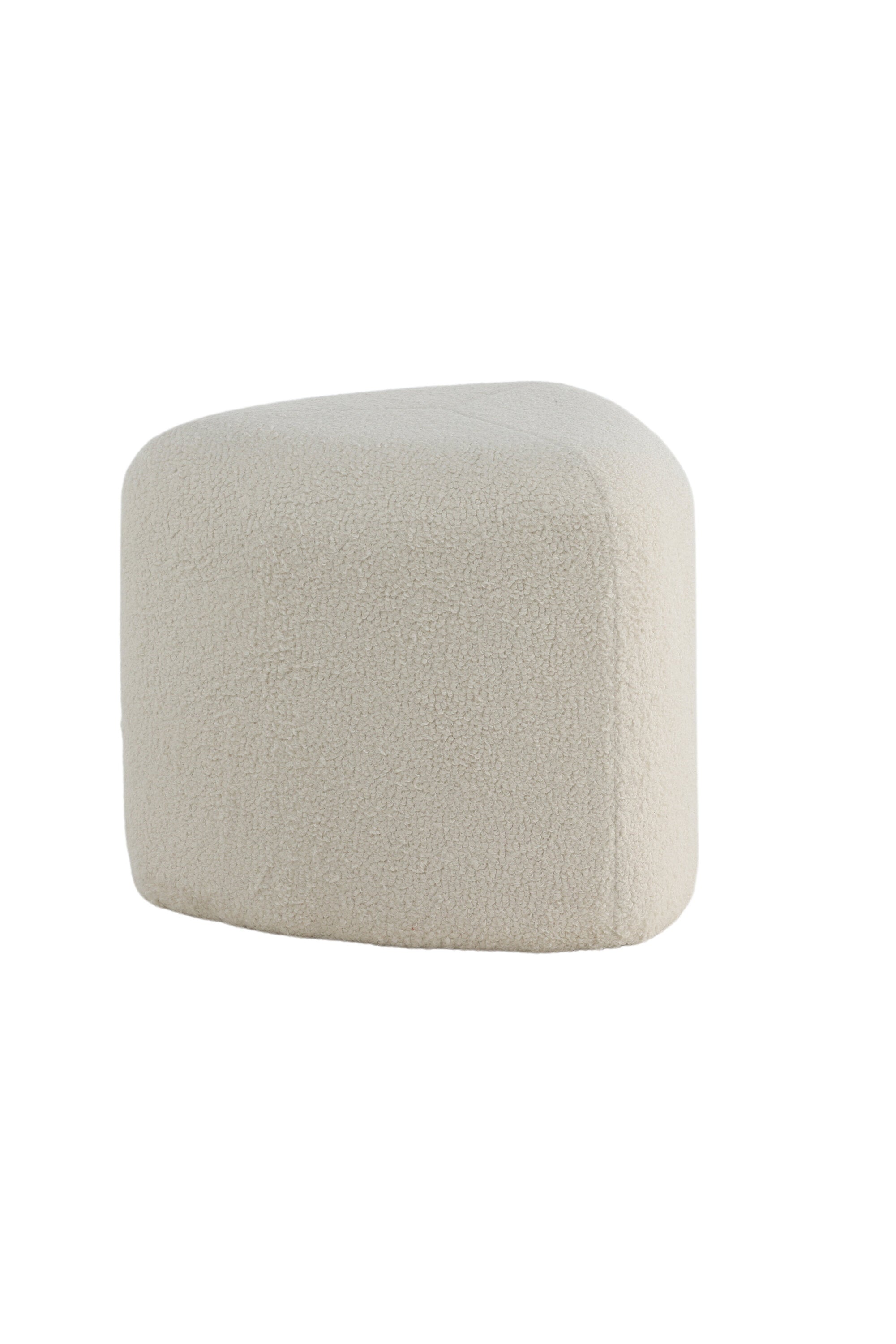 Peg Ottoman / Pouf in Weiss präsentiert im Onlineshop von KAQTU Design AG. Pouf ist von Venture Home
