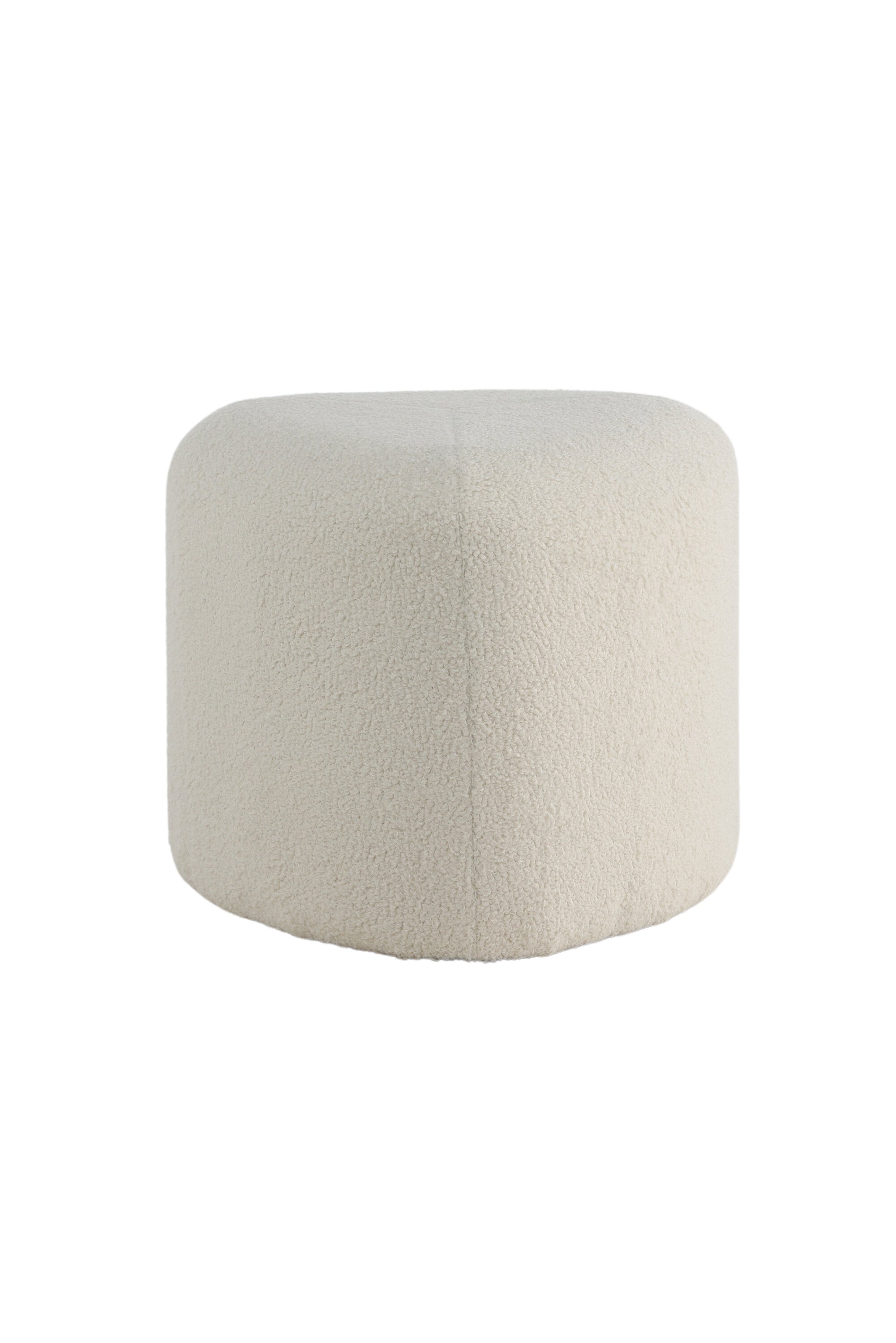 Peg Ottoman / Pouf in Weiss präsentiert im Onlineshop von KAQTU Design AG. Pouf ist von Venture Home