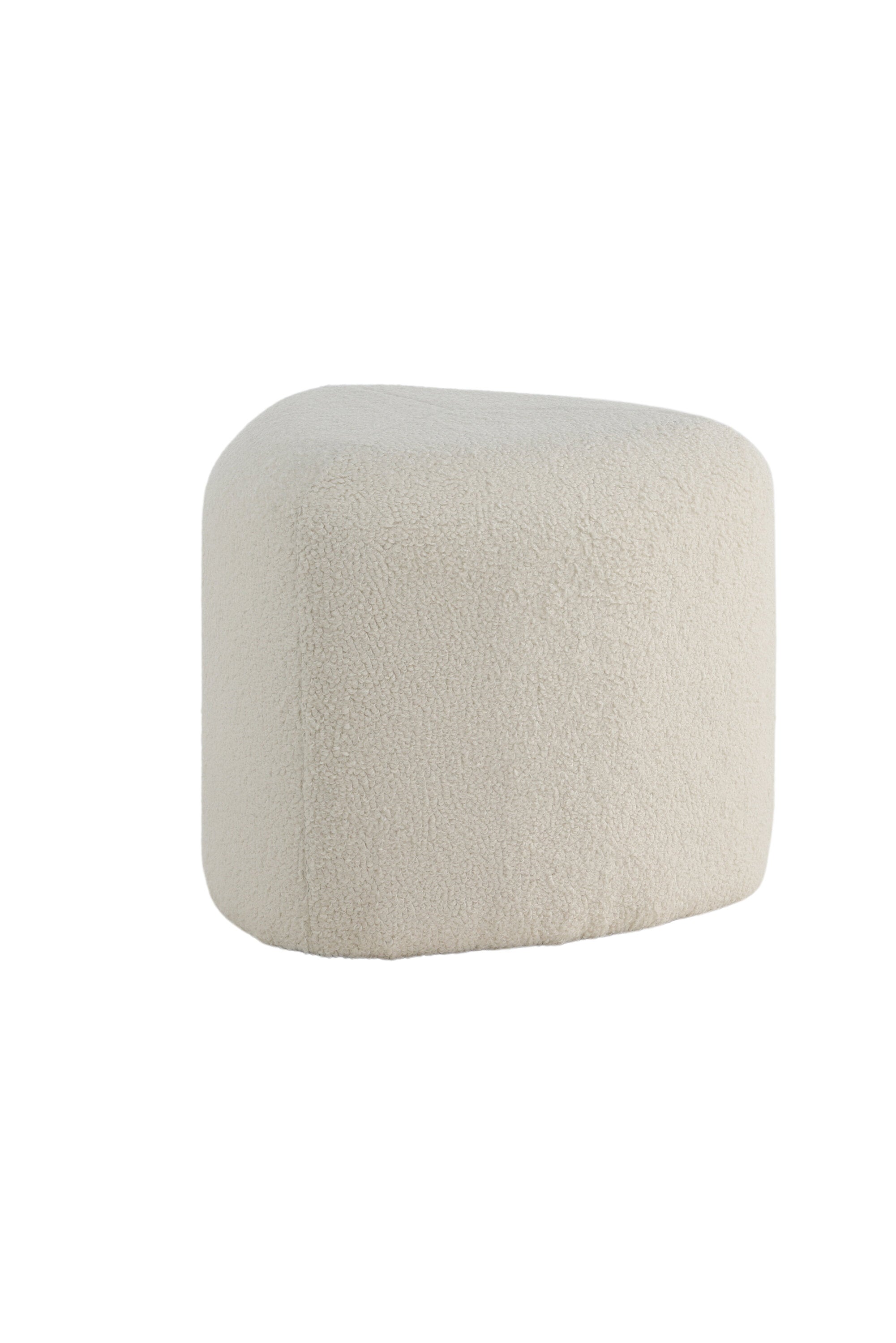 Peg Ottoman / Pouf in Weiss präsentiert im Onlineshop von KAQTU Design AG. Pouf ist von Venture Home