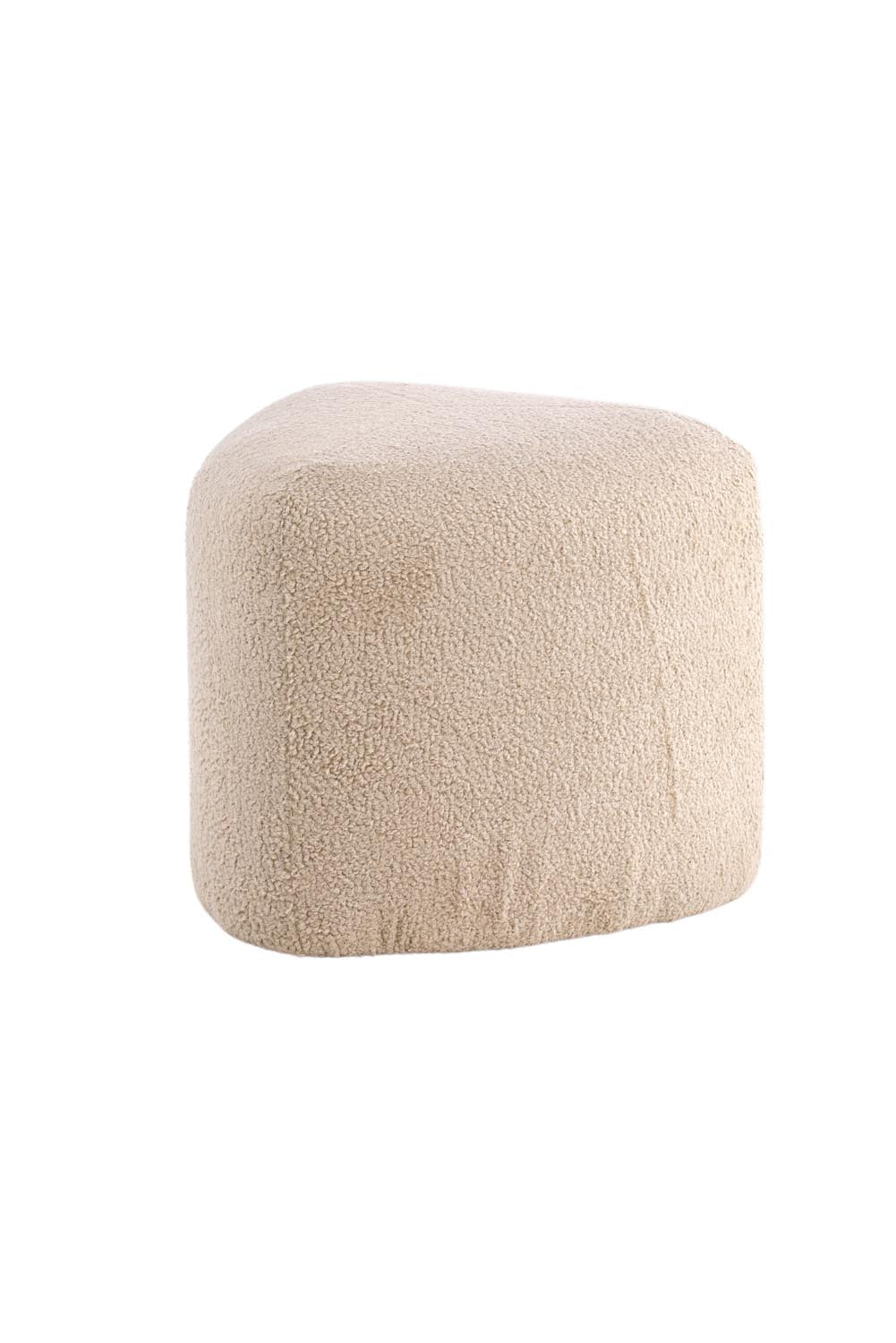 Peg Ottoman / Pouf in Beige präsentiert im Onlineshop von KAQTU Design AG. Pouf ist von Venture Home