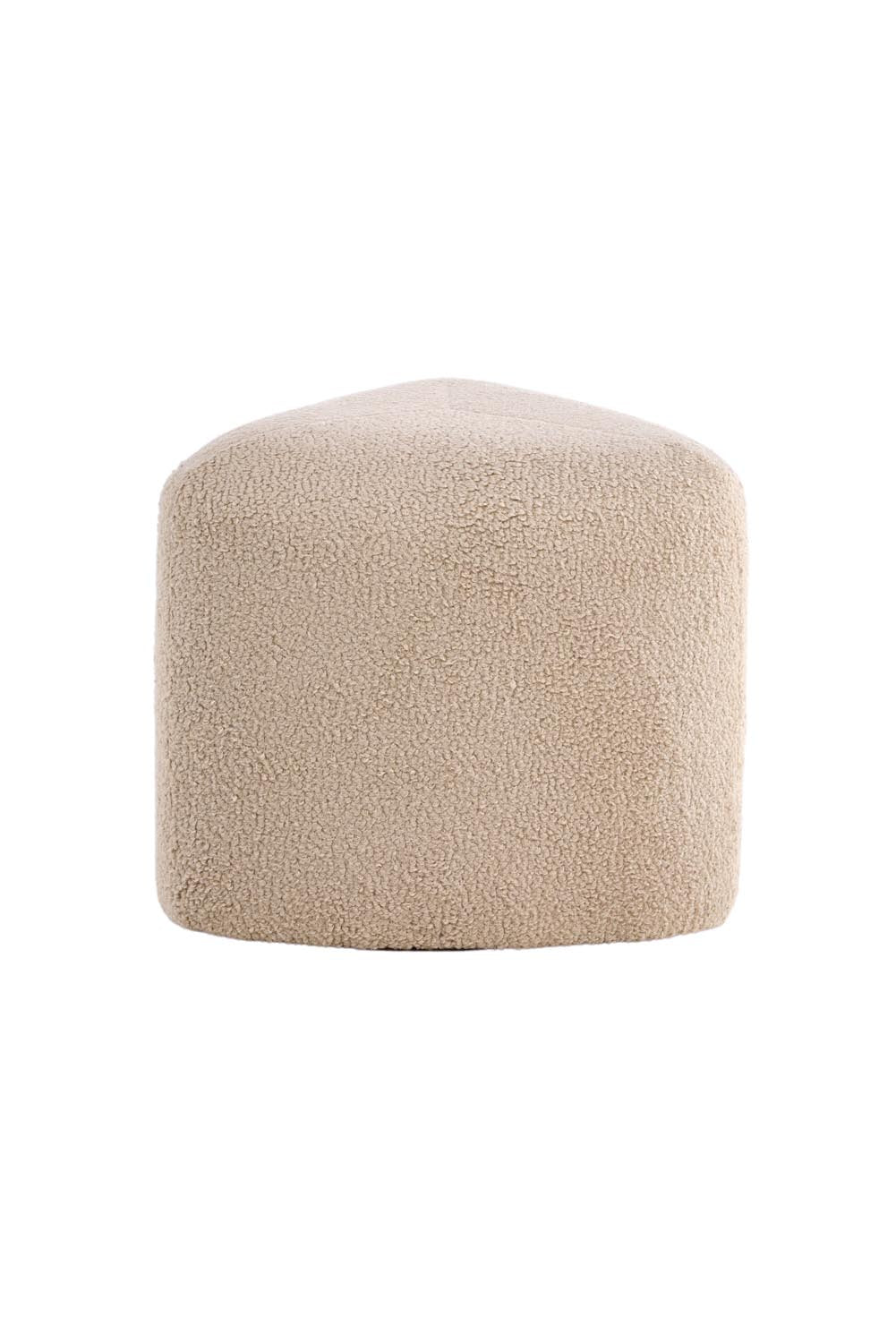 Peg Ottoman / Pouf in Beige präsentiert im Onlineshop von KAQTU Design AG. Pouf ist von Venture Home