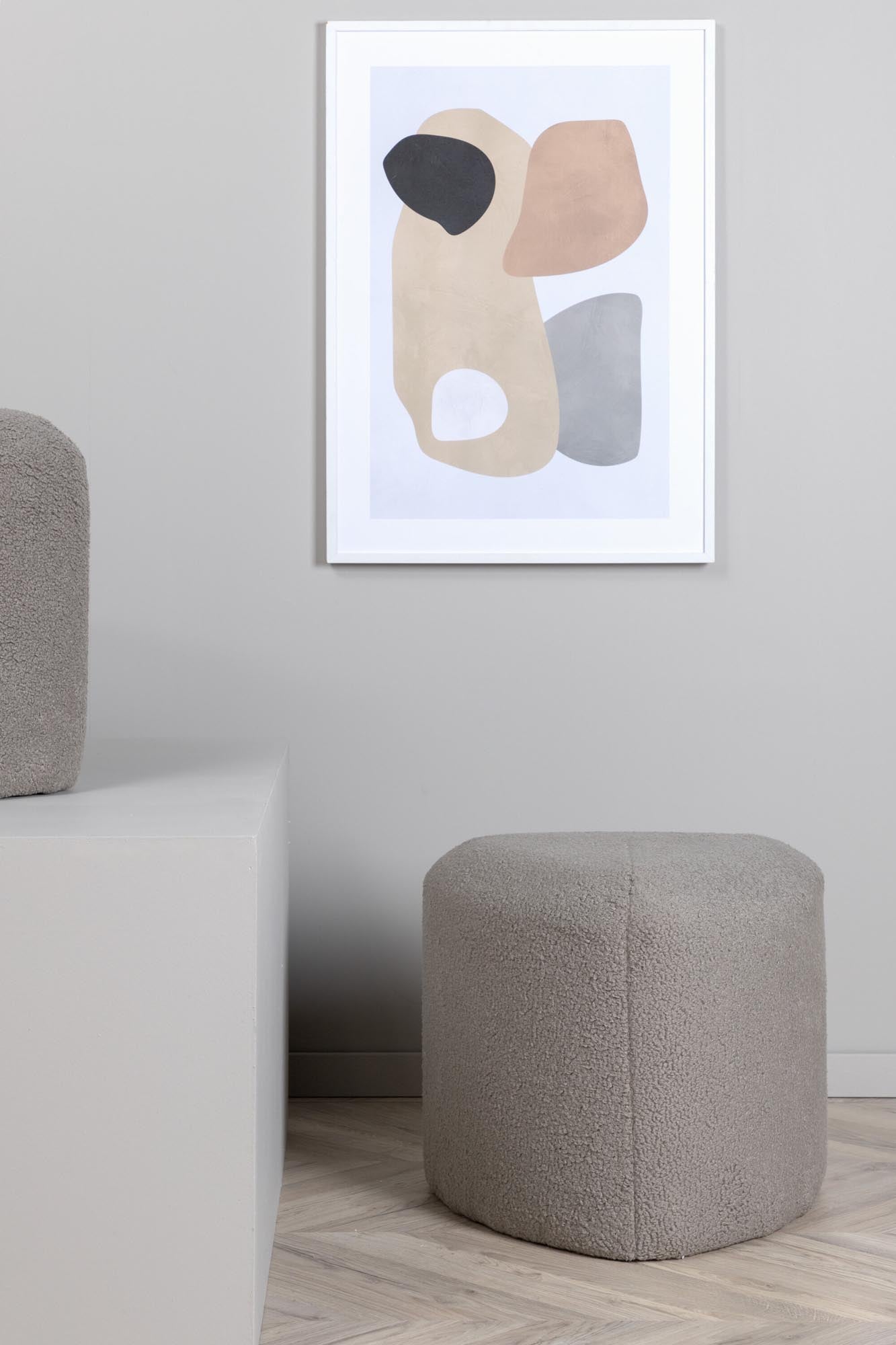 Peg Ottoman / Pouf in Grau präsentiert im Onlineshop von KAQTU Design AG. Pouf ist von Venture Home