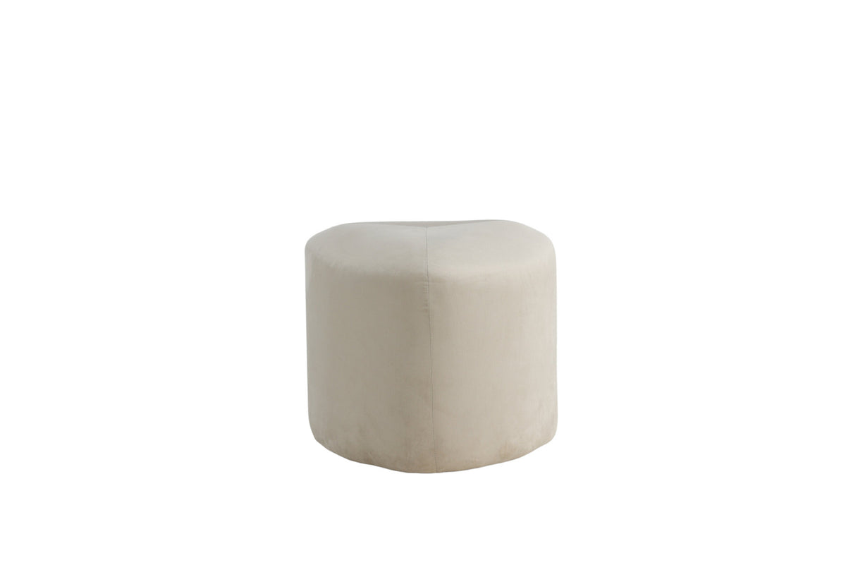 Peg Ottoman / Pouf in Weiss präsentiert im Onlineshop von KAQTU Design AG. Pouf ist von Venture Home
