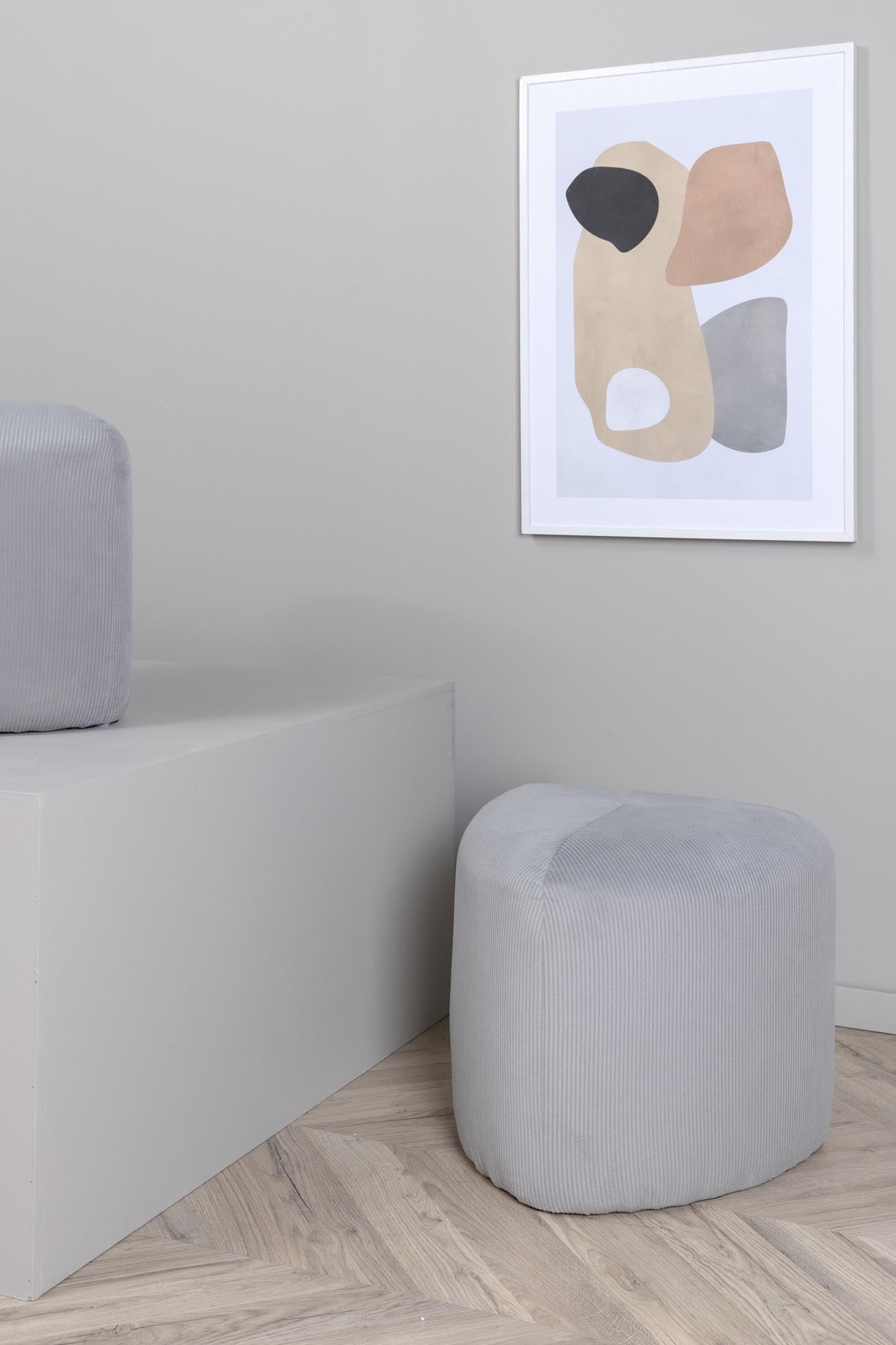 Peg Ottoman / Pouf in Grau präsentiert im Onlineshop von KAQTU Design AG. Pouf ist von Venture Home