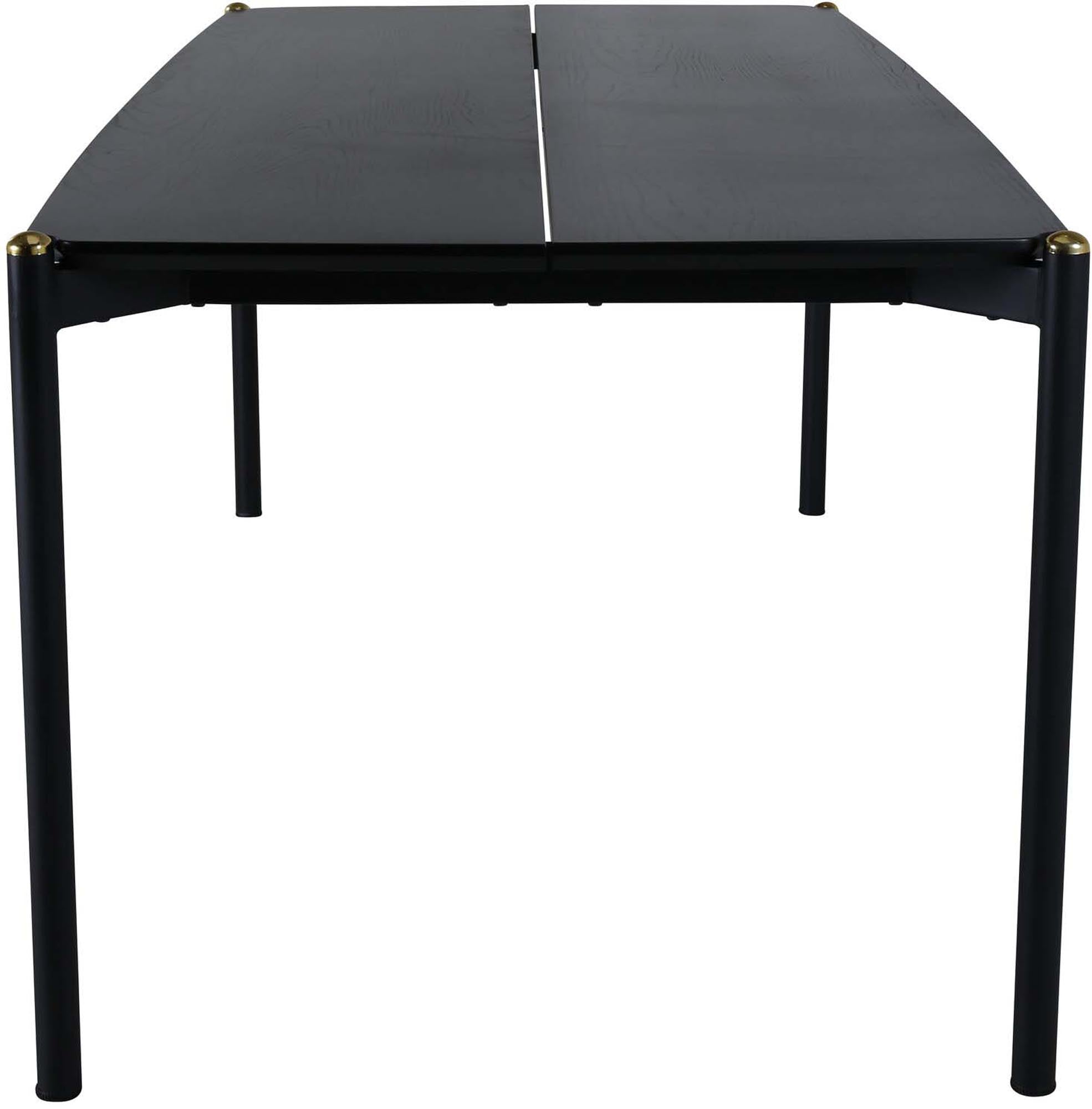Pelle Esstisch in Schwarz präsentiert im Onlineshop von KAQTU Design AG. Esstisch ist von Venture Home