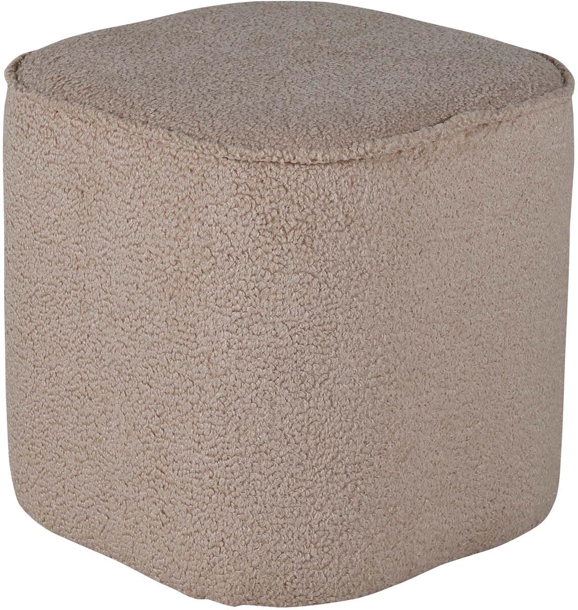 Piff Ottoman / Pouf in Beige präsentiert im Onlineshop von KAQTU Design AG. Pouf ist von Venture Home