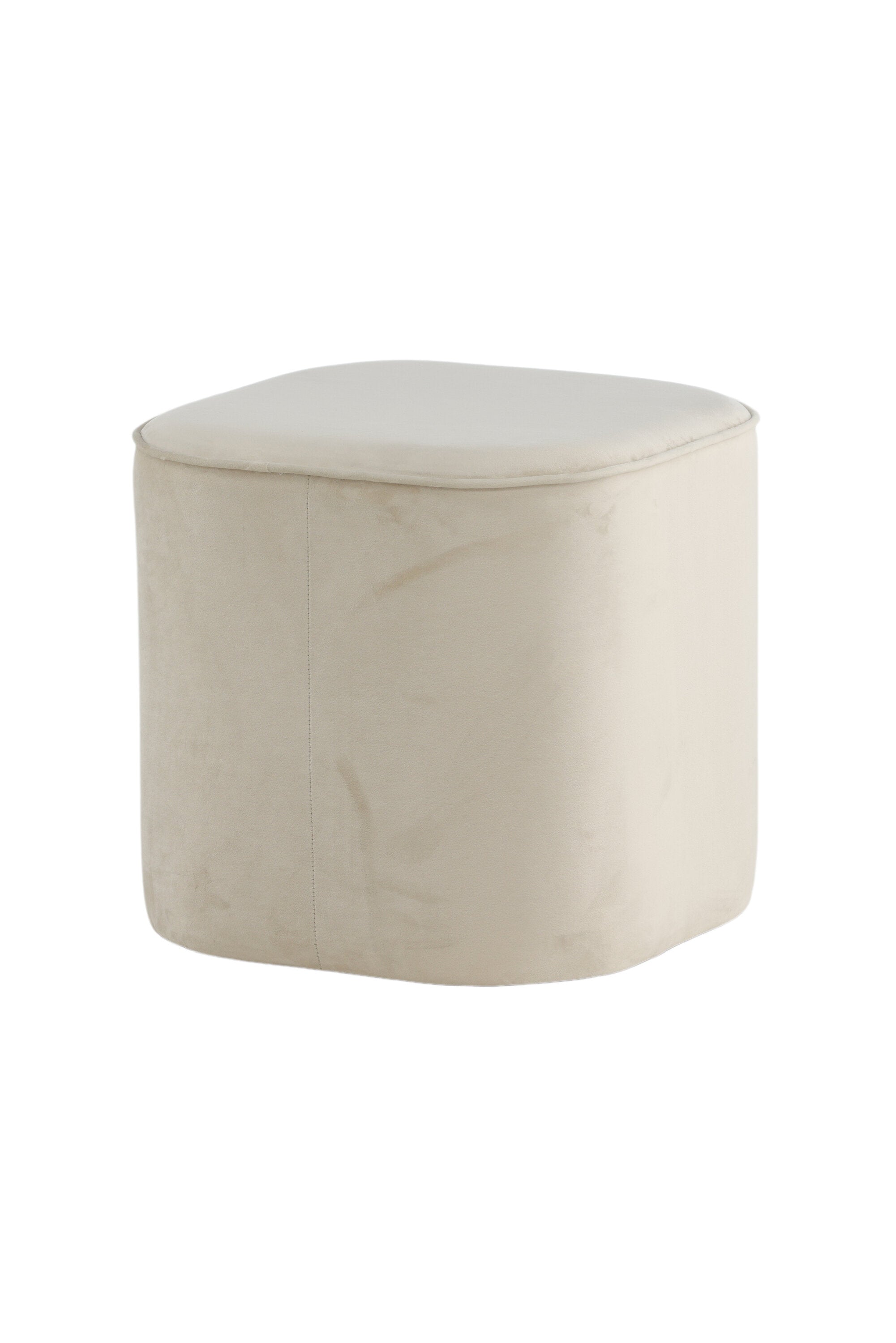 Piff Ottoman / Pouf in Weiss präsentiert im Onlineshop von KAQTU Design AG. Pouf ist von Venture Home