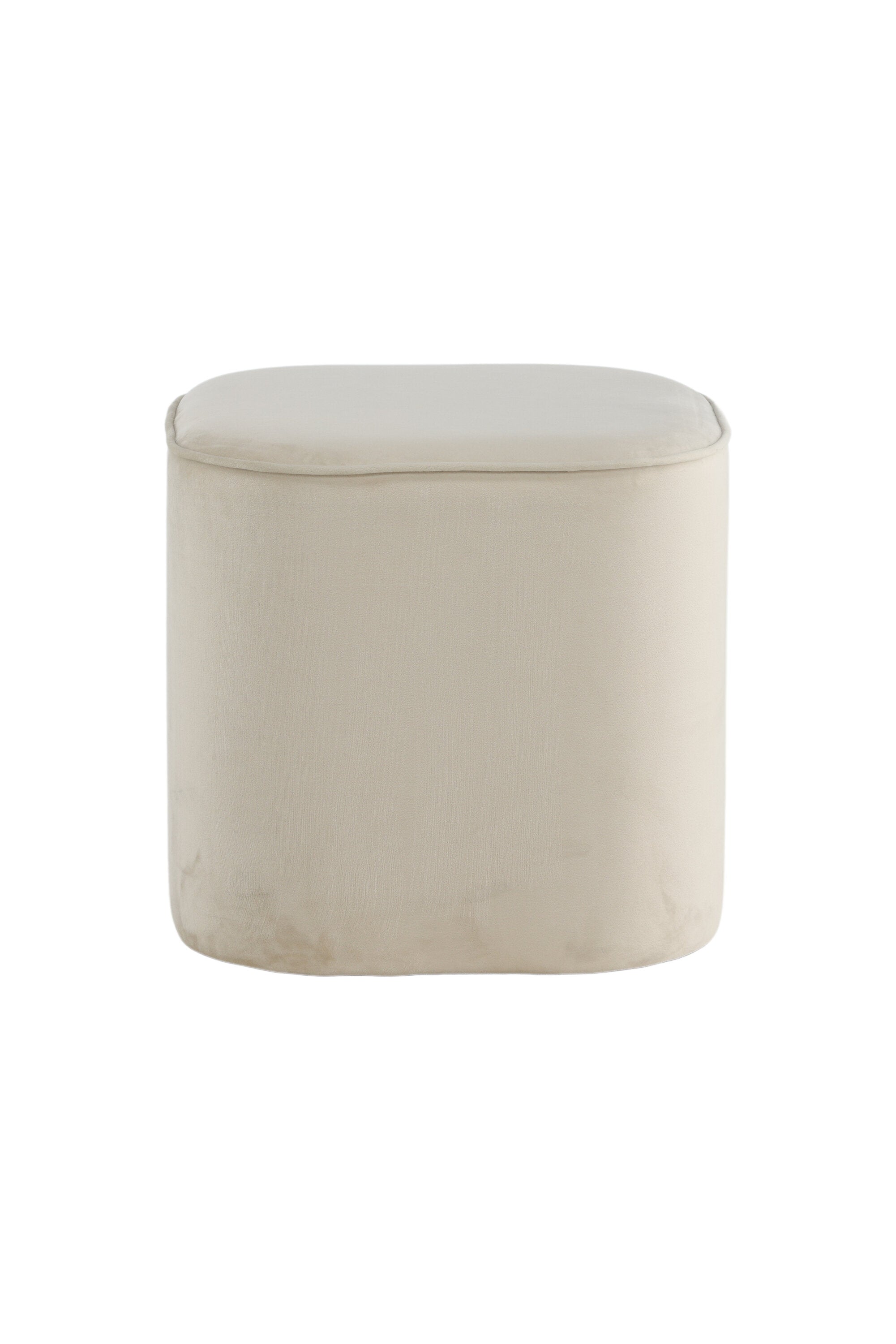 Piff Ottoman / Pouf in Weiss präsentiert im Onlineshop von KAQTU Design AG. Pouf ist von Venture Home