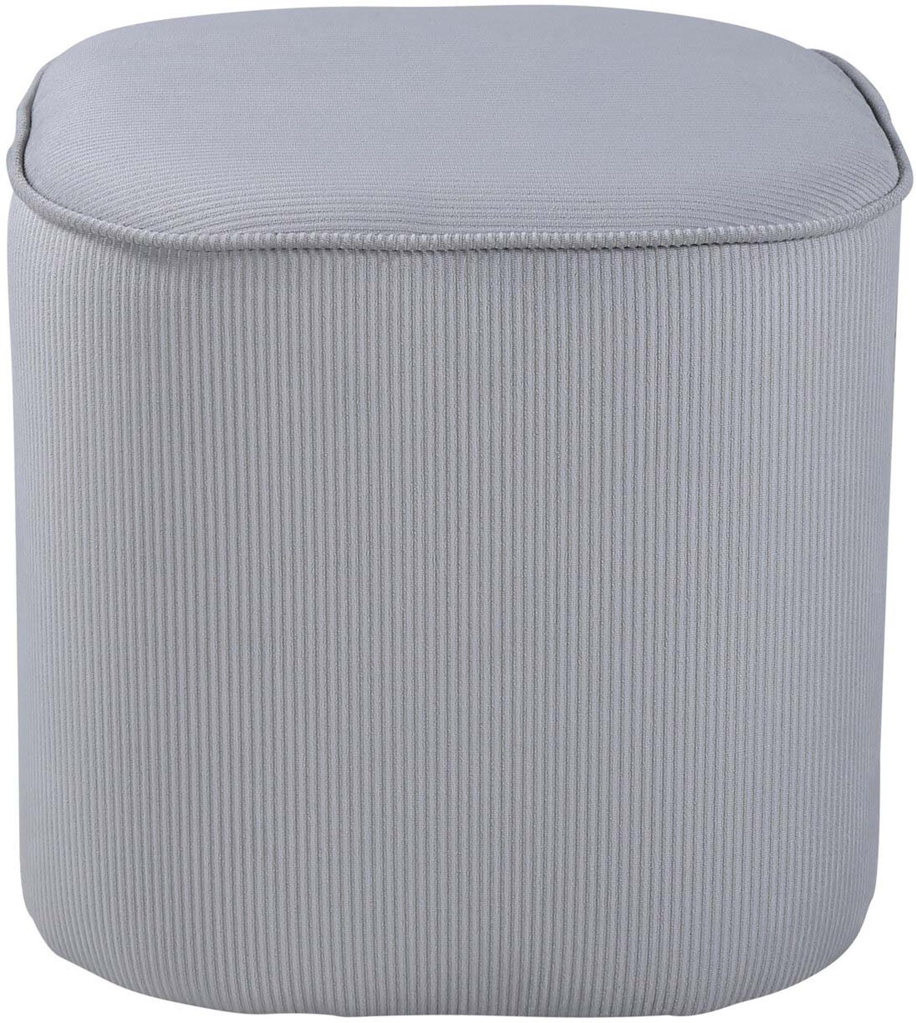 Piff Ottoman / Pouf in Grau präsentiert im Onlineshop von KAQTU Design AG. Pouf ist von Venture Home