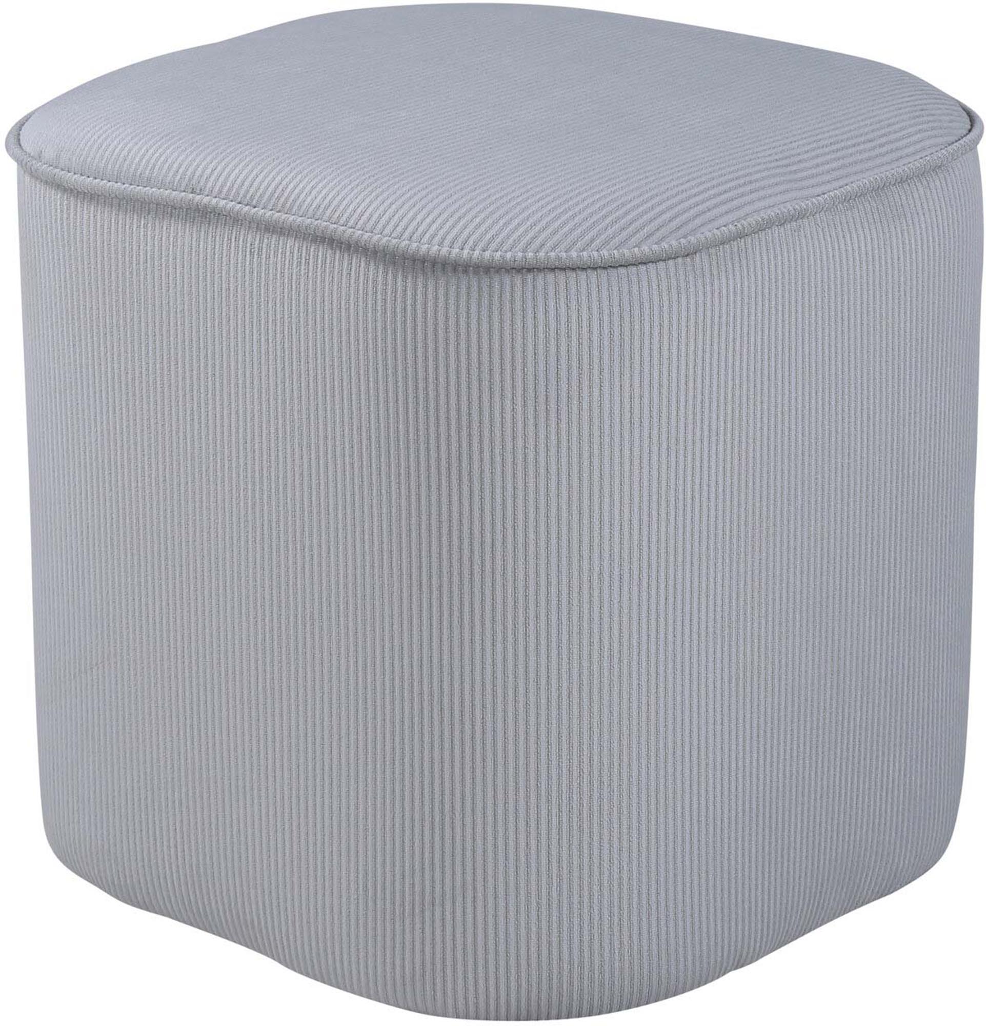 Piff Ottoman / Pouf in Grau präsentiert im Onlineshop von KAQTU Design AG. Pouf ist von Venture Home