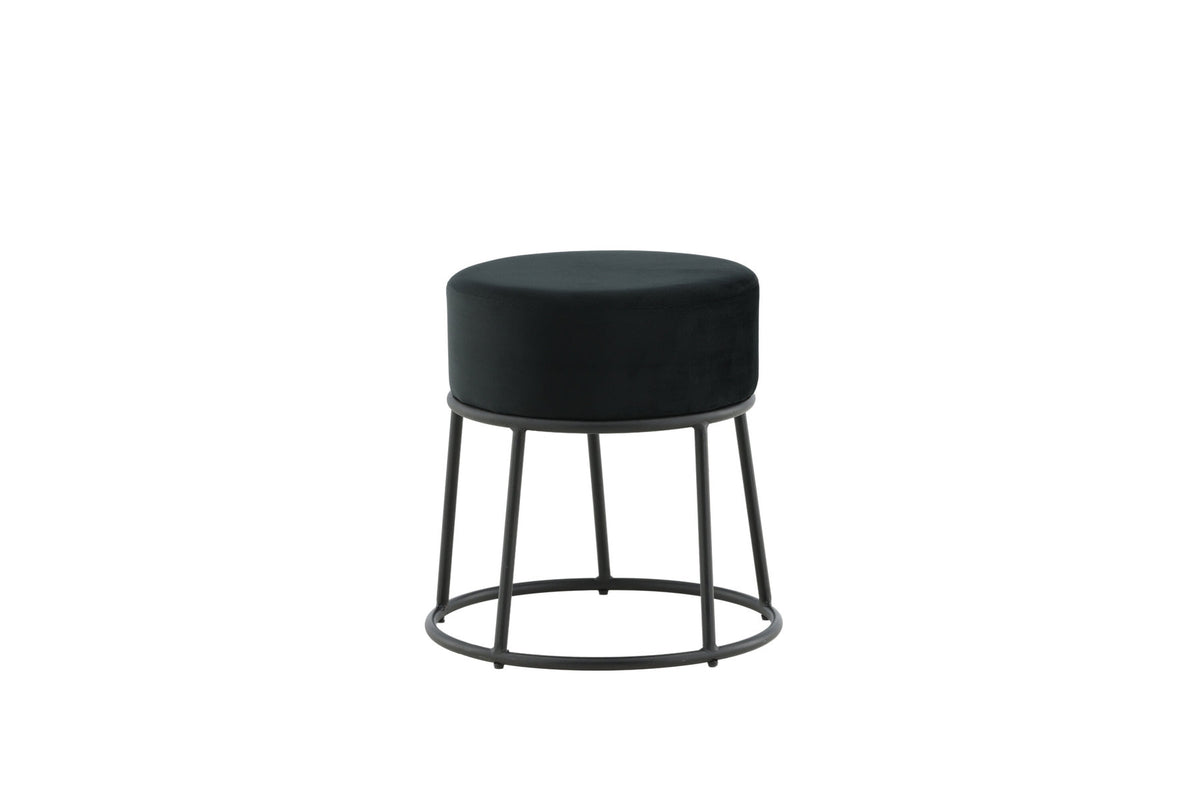 Petra Ottoman / Pouf in Schwarz präsentiert im Onlineshop von KAQTU Design AG. Pouf ist von Venture Home
