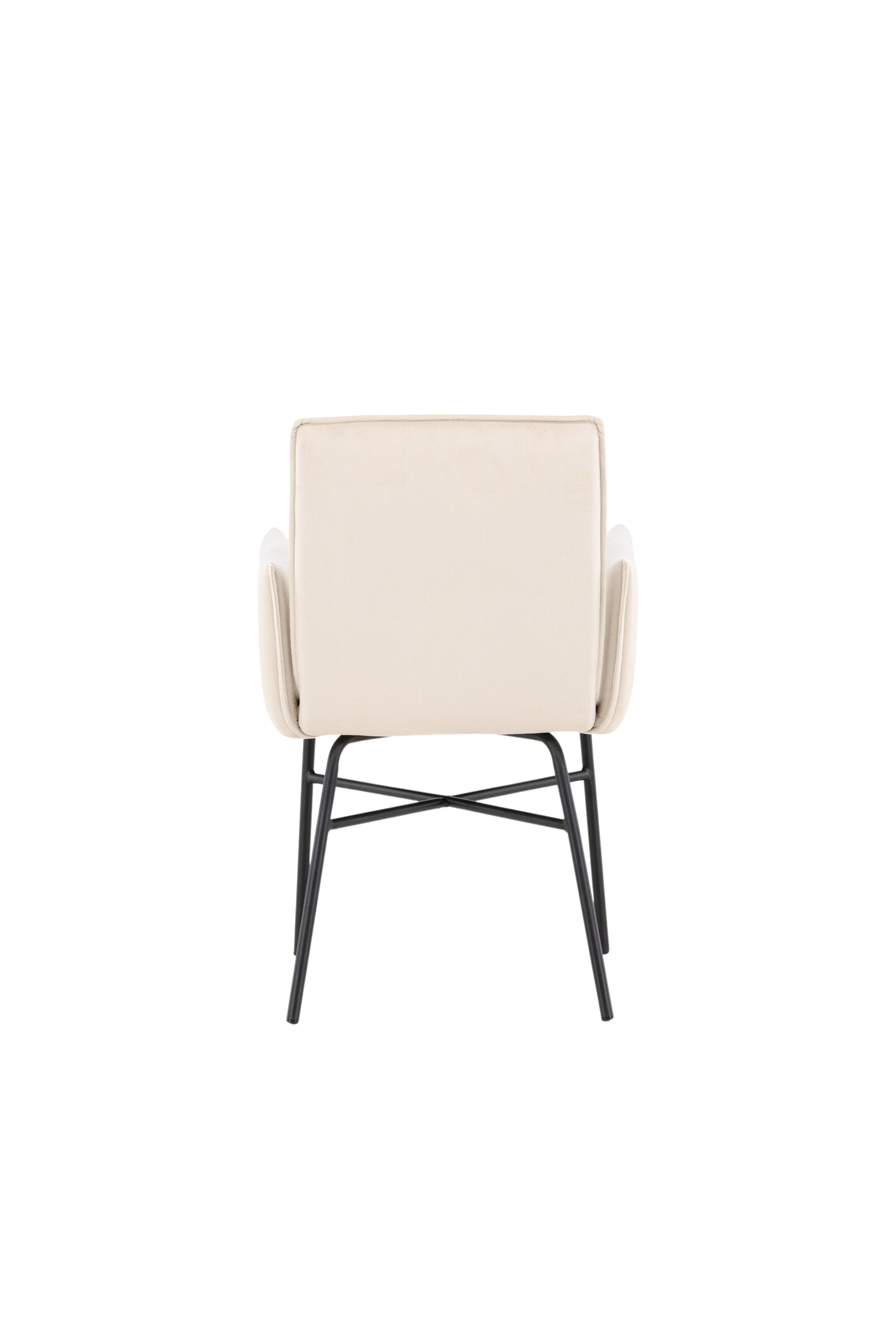 Petra Esszimmerstuhl in Beige präsentiert im Onlineshop von KAQTU Design AG. Stuhl mit Armlehne ist von Venture Home