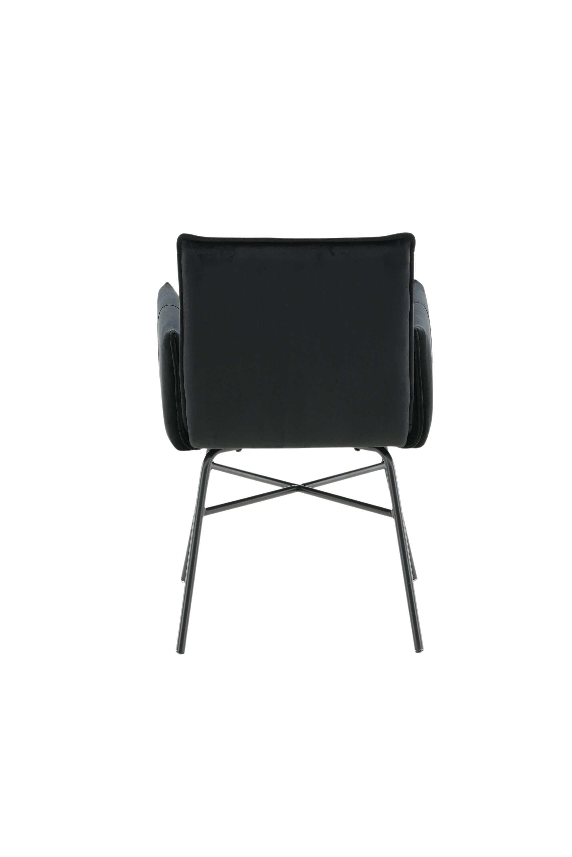 Petra Stuhl in Schwarz präsentiert im Onlineshop von KAQTU Design AG. Stuhl mit Armlehne ist von Venture Home