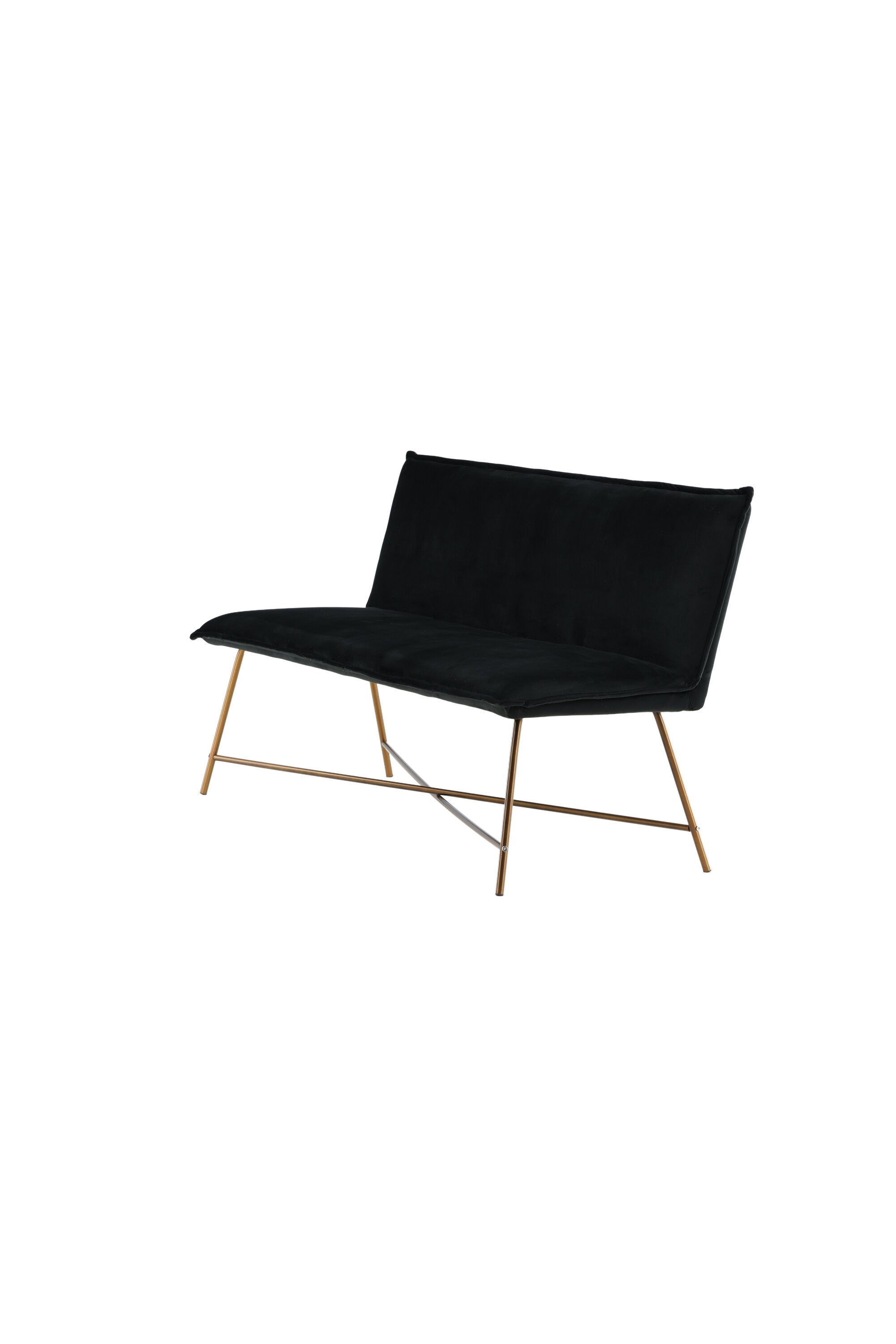 Petra Sofa in Schwarz präsentiert im Onlineshop von KAQTU Design AG. 3er Sofa ist von Venture Home