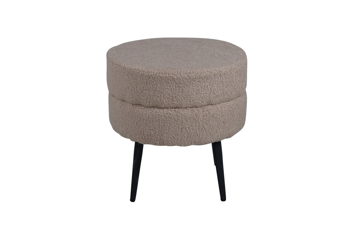 Pot Ottoman / Pouf in Beige präsentiert im Onlineshop von KAQTU Design AG. Pouf ist von Venture Home