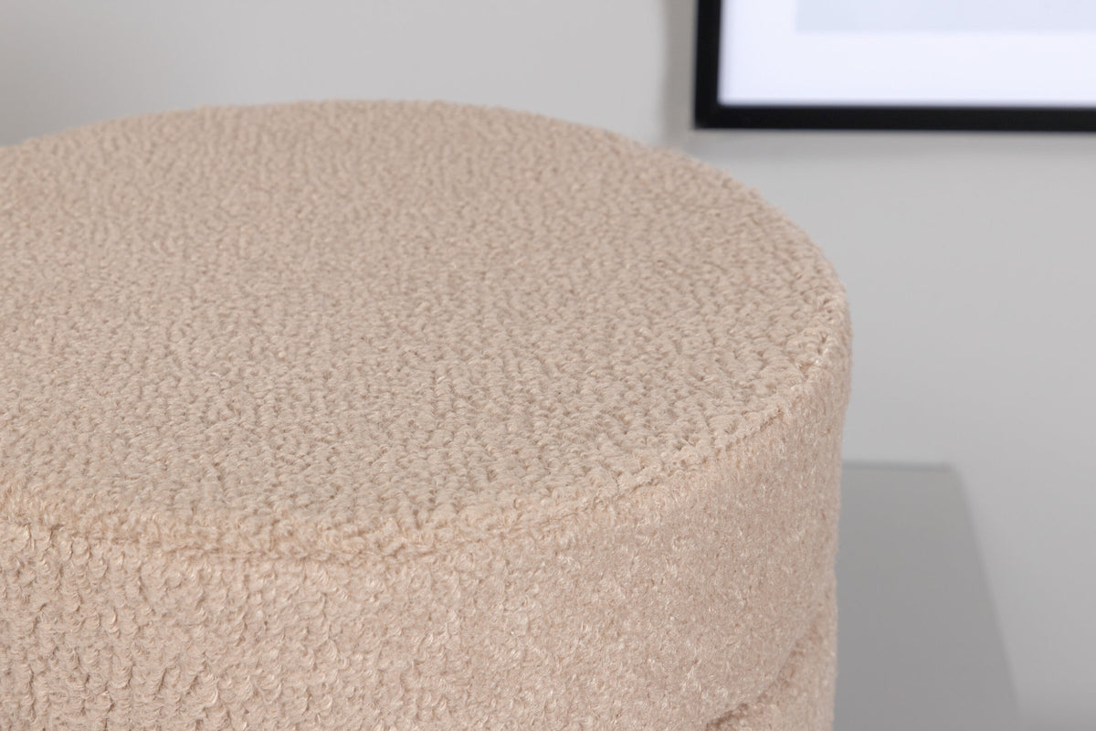 Pot Ottoman / Pouf in Beige präsentiert im Onlineshop von KAQTU Design AG. Pouf ist von Venture Home