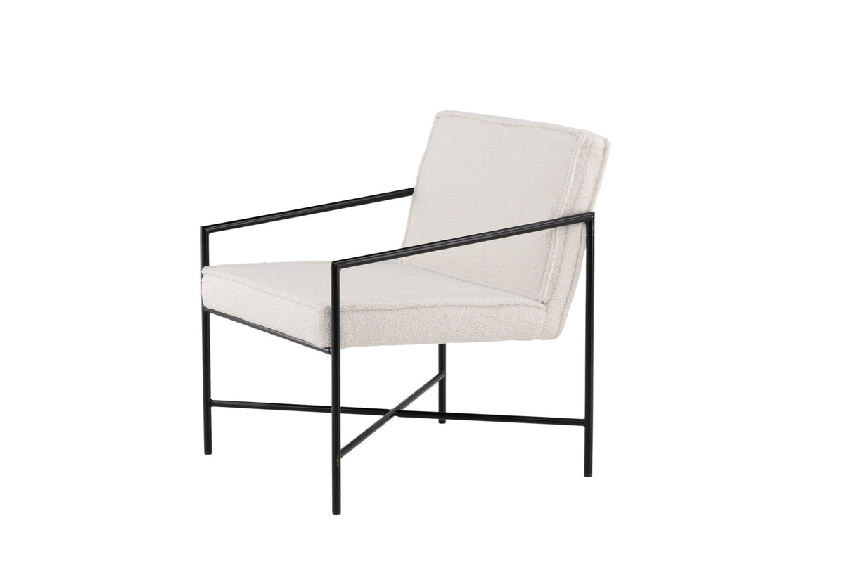 Rakel Sessel in Cremefarben präsentiert im Onlineshop von KAQTU Design AG. Sessel mit Armlehnen ist von Venture Home