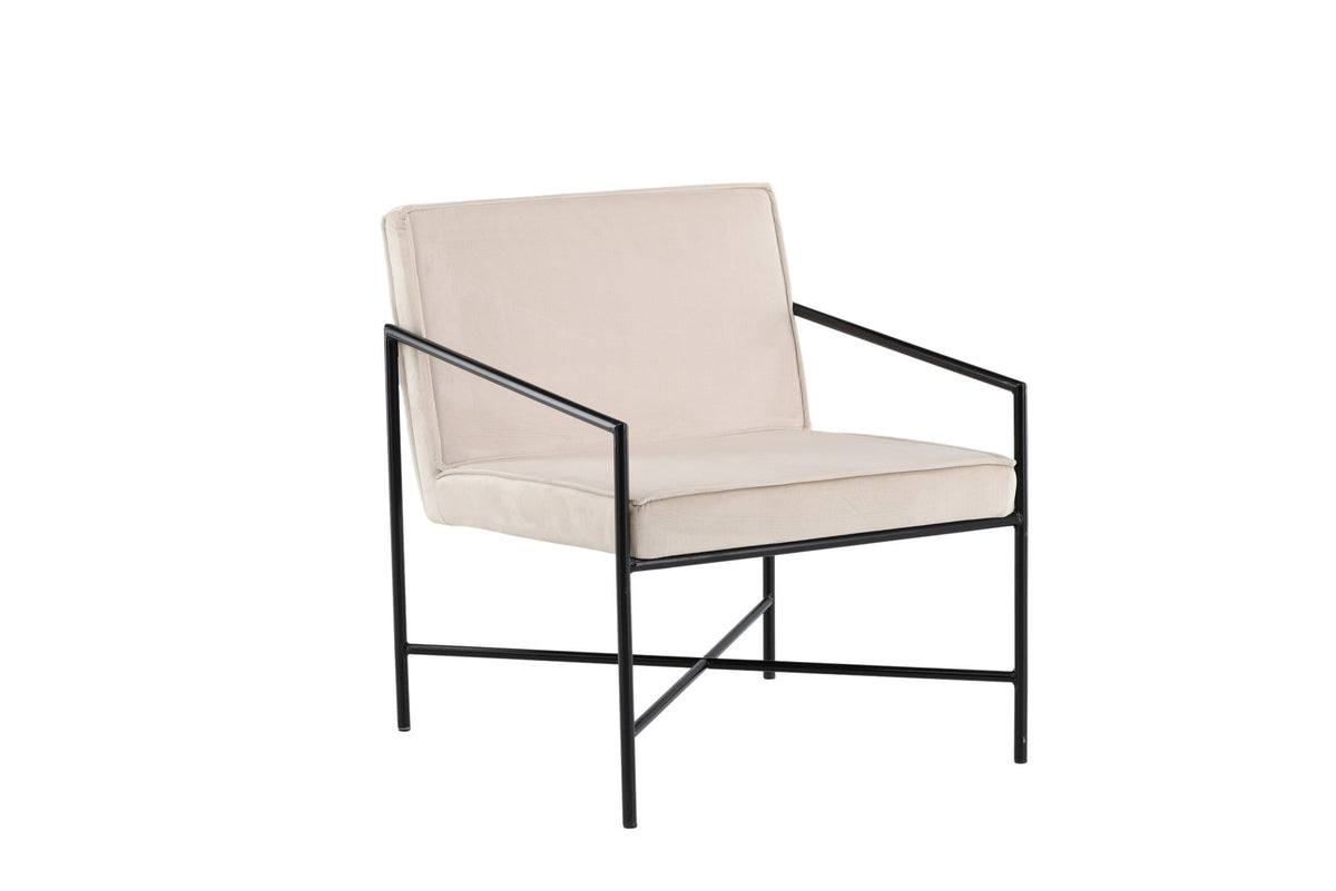 Rakel Sessel in Beige präsentiert im Onlineshop von KAQTU Design AG. Sessel mit Armlehnen ist von Venture Home