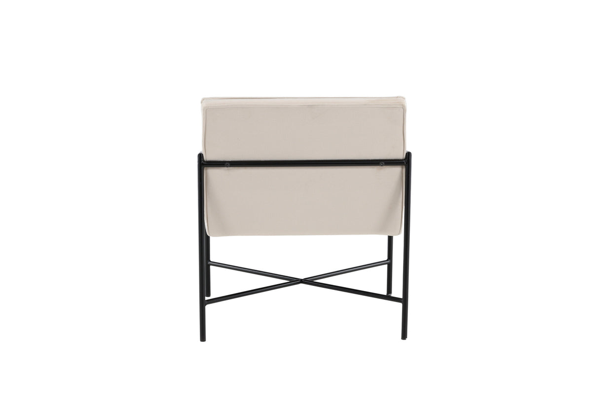Rakel Sessel in Beige präsentiert im Onlineshop von KAQTU Design AG. Sessel mit Armlehnen ist von Venture Home