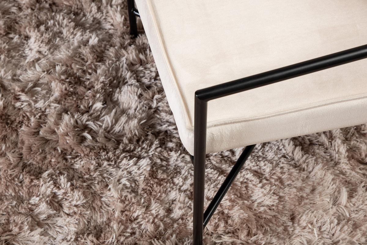 Rakel Sessel in Beige präsentiert im Onlineshop von KAQTU Design AG. Sessel mit Armlehnen ist von Venture Home