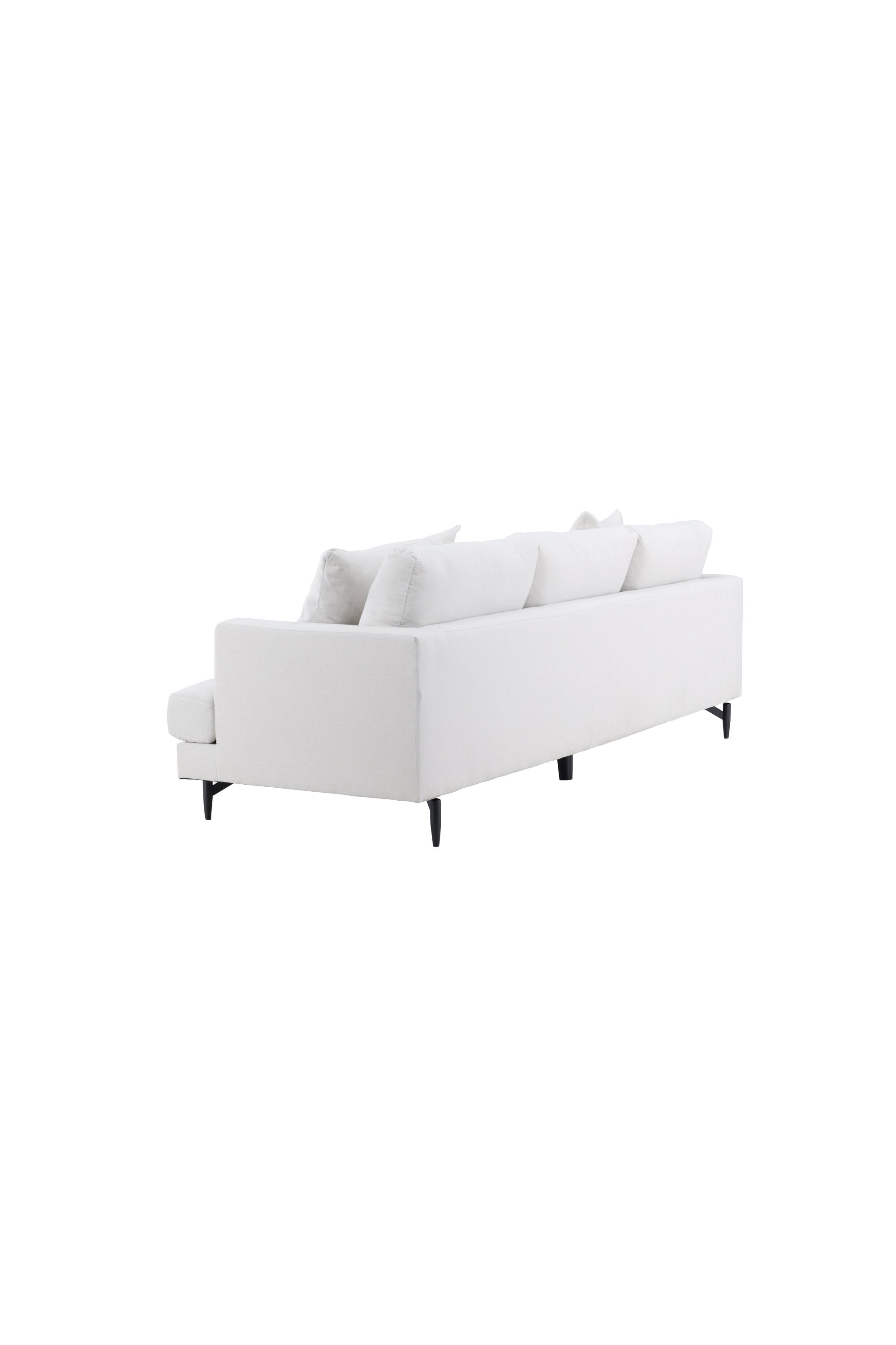 Sofia 3-Seat Sofa in Beige/Schwarz präsentiert im Onlineshop von KAQTU Design AG. 3er Sofa ist von Venture Home