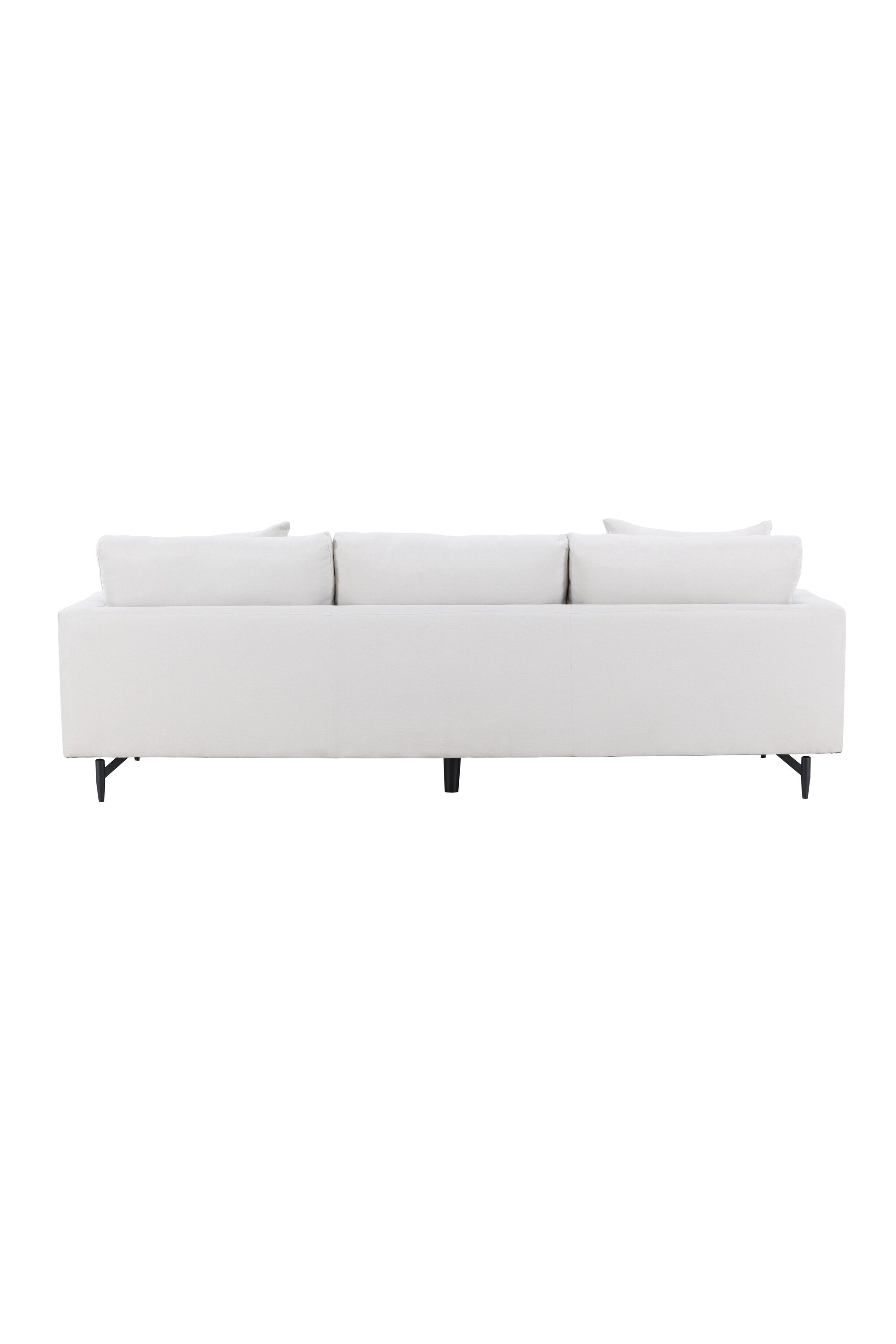 Sofia 3-Seat Sofa in Beige/Schwarz präsentiert im Onlineshop von KAQTU Design AG. 3er Sofa ist von Venture Home
