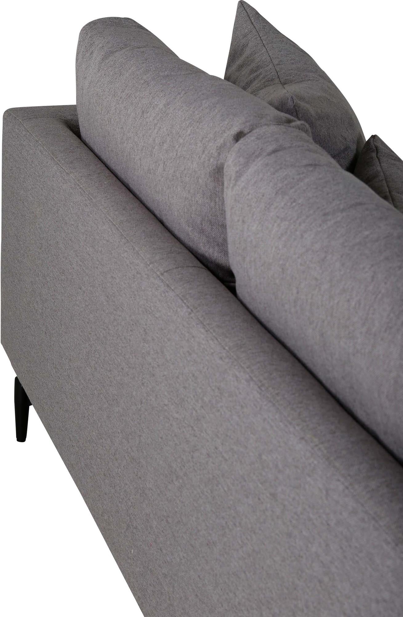 Sofia Sofa in Grau präsentiert im Onlineshop von KAQTU Design AG. 3er Sofa ist von Venture Home