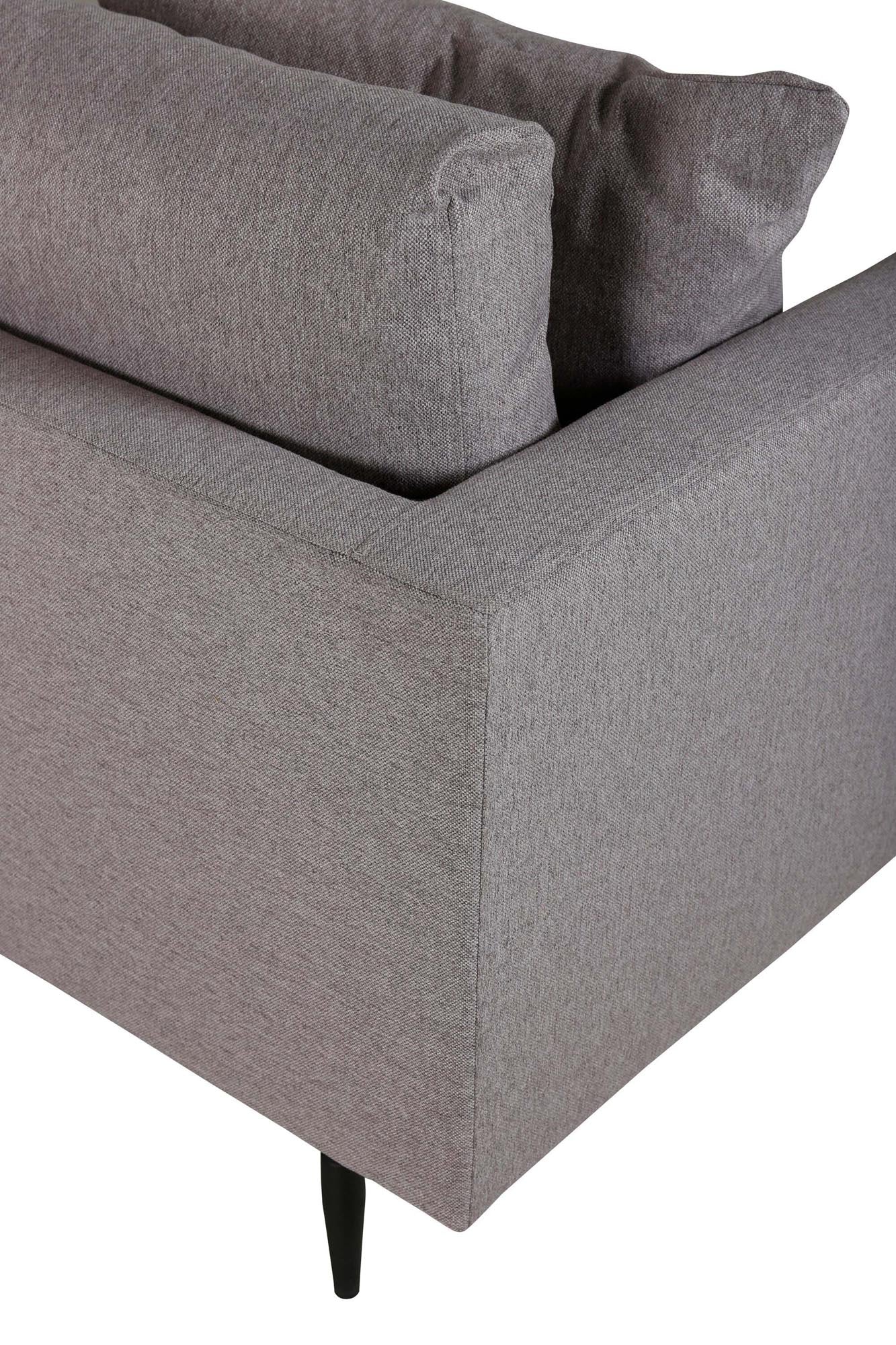 Sofia Sofa in Grau präsentiert im Onlineshop von KAQTU Design AG. 3er Sofa ist von Venture Home